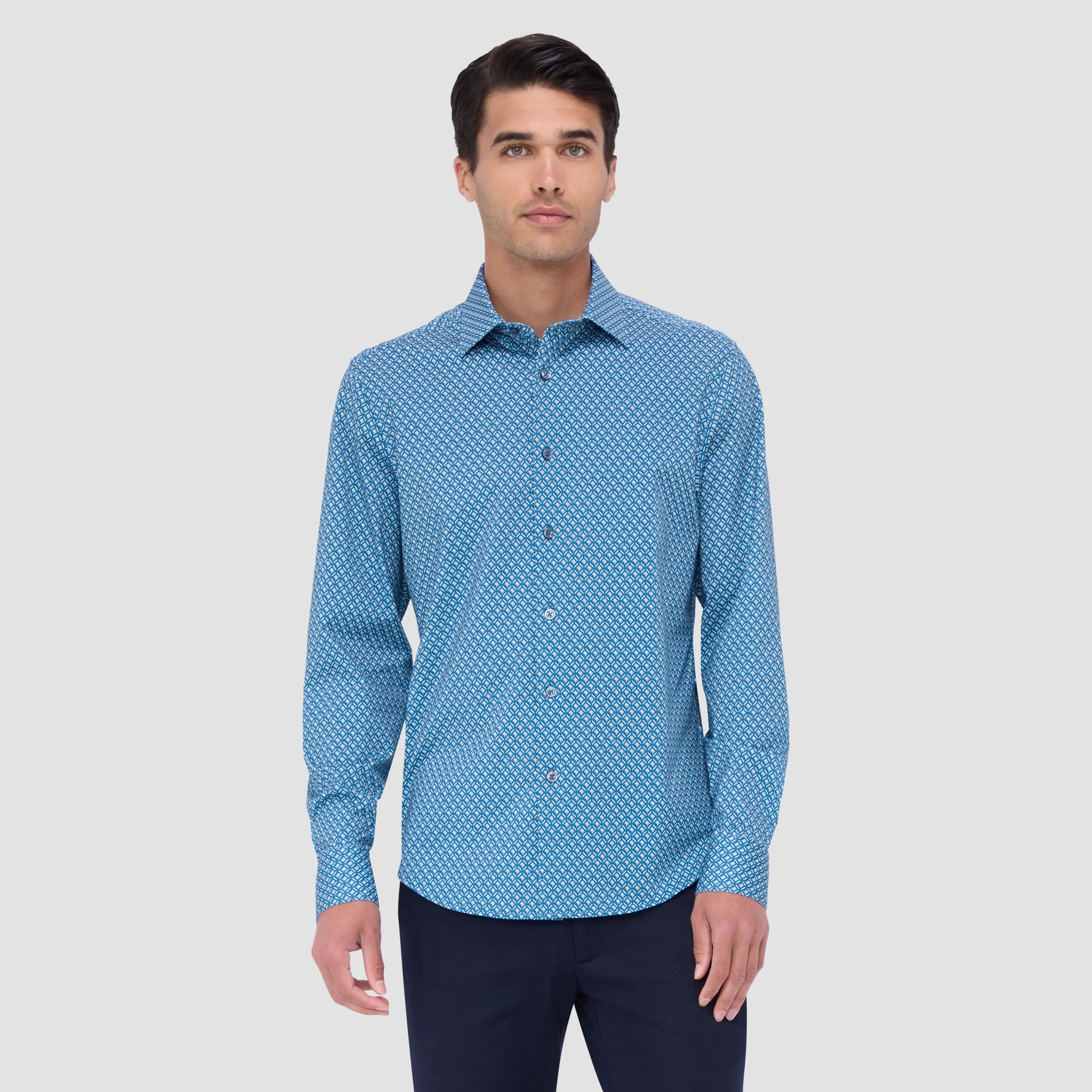 James Optical Diamond OoohCotton Shirt sold by Bugatchi product image thumbnail 2