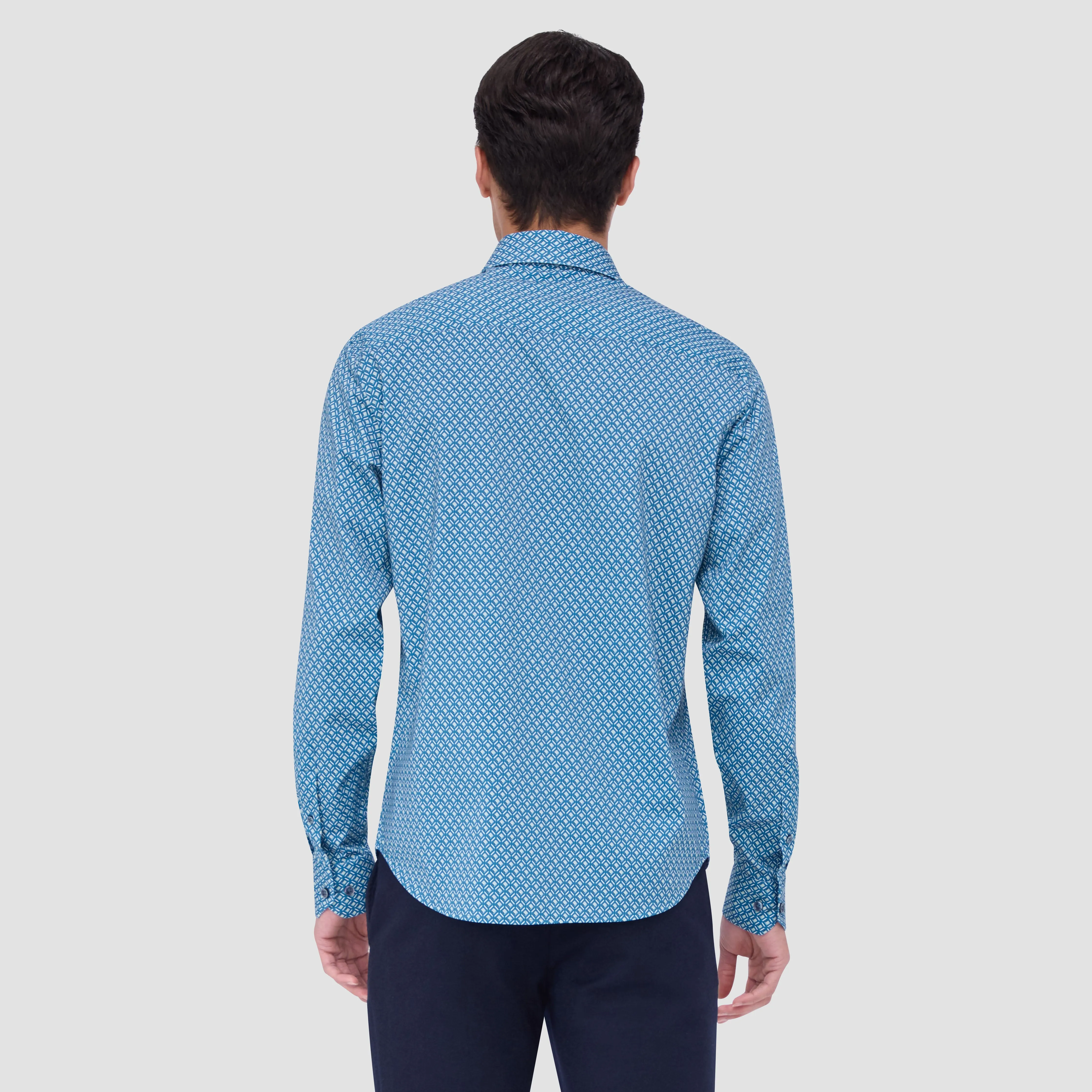James Optical Diamond OoohCotton Shirt sold by Bugatchi product image thumbnail 4
