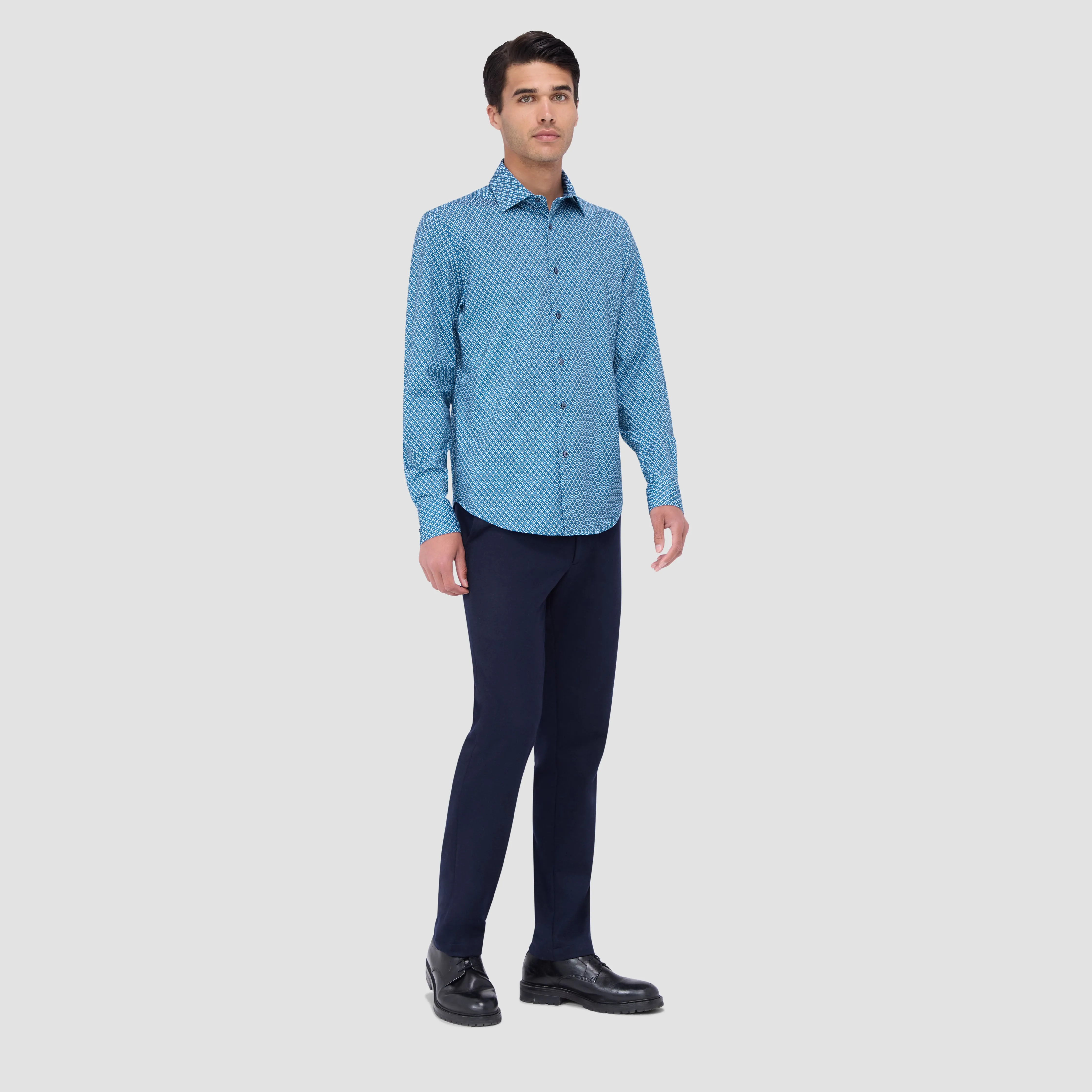 James Optical Diamond OoohCotton Shirt sold by Bugatchi product image thumbnail 5