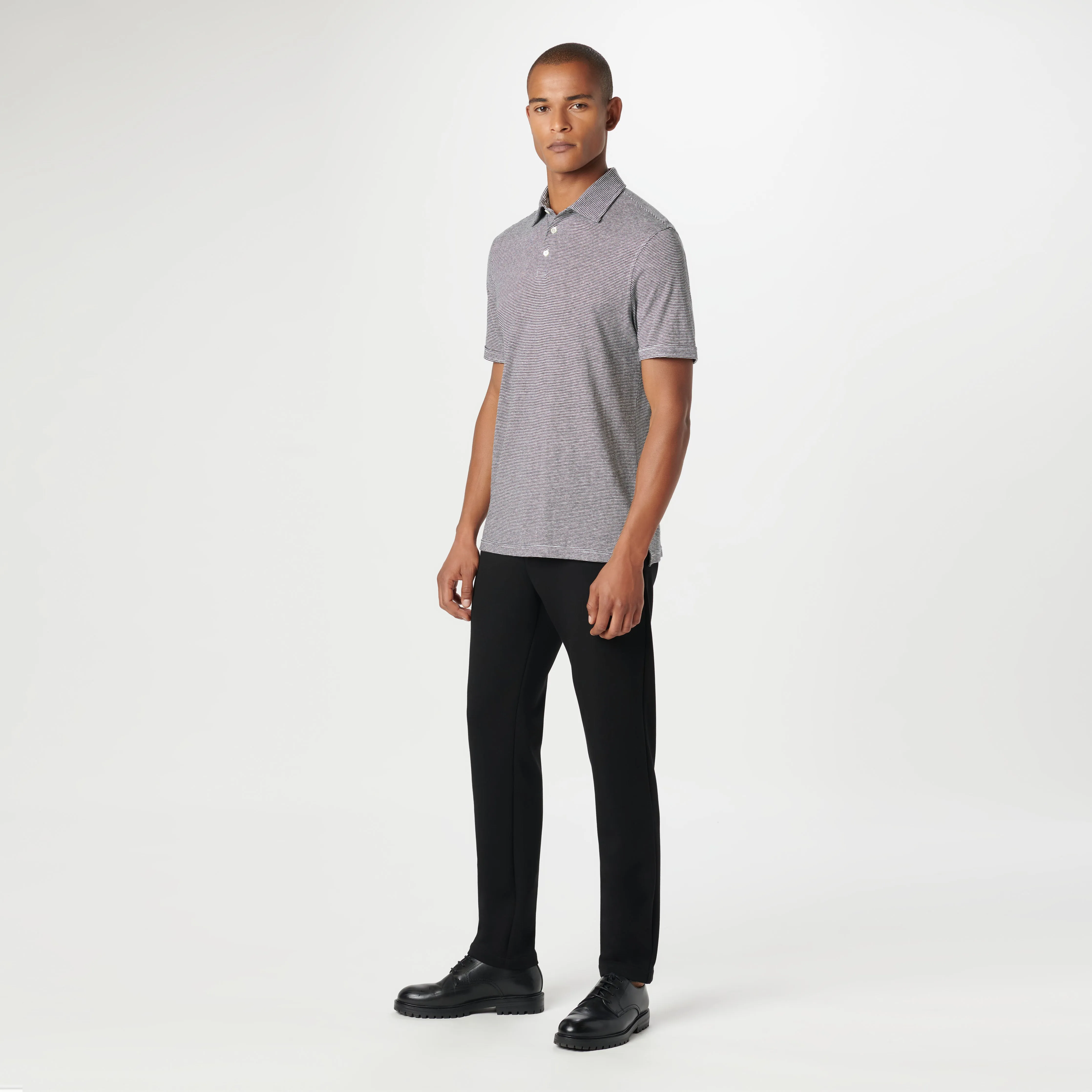 Striped Polo sold by Bugatchi product image thumbnail 5