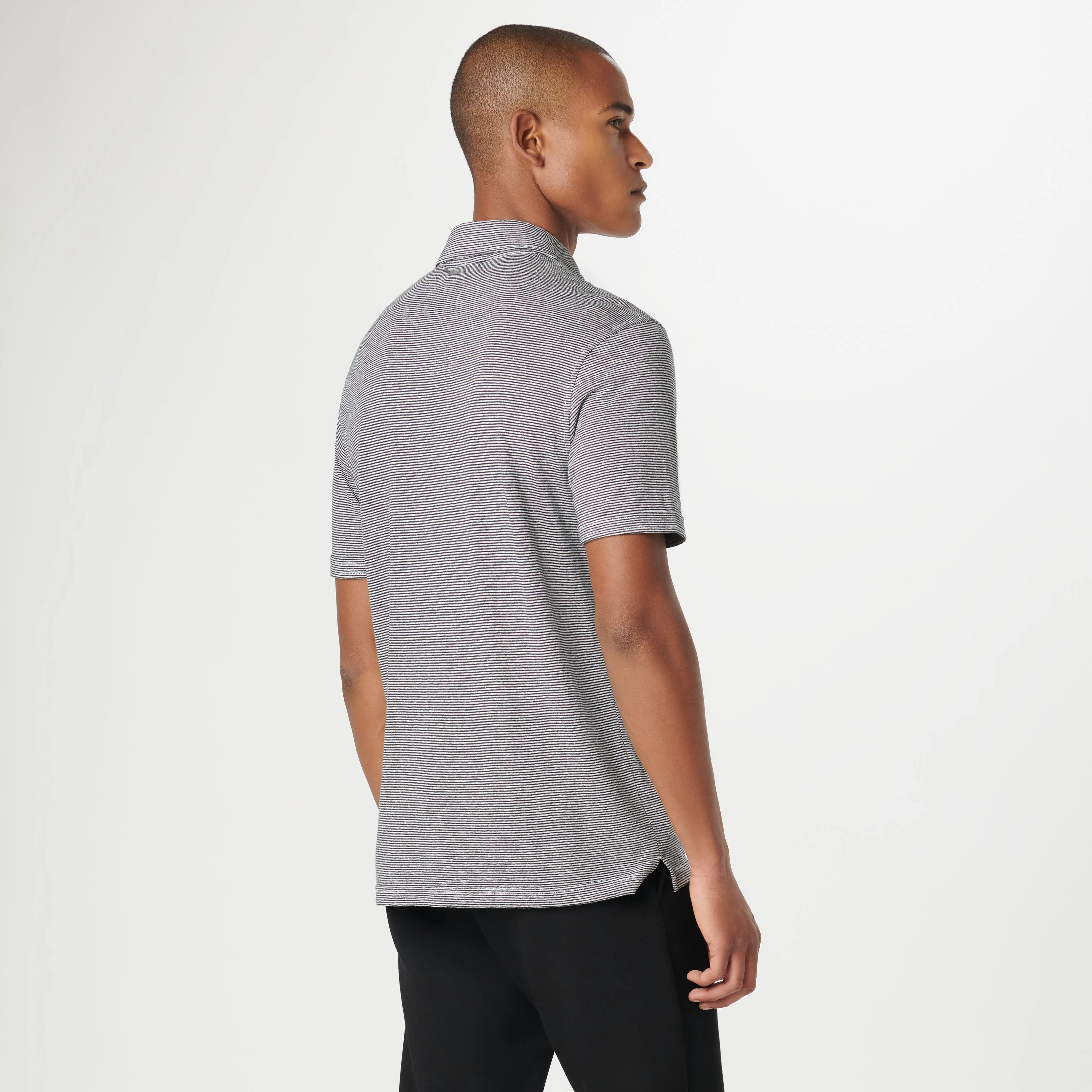 Striped Polo sold by Bugatchi product image thumbnail 4