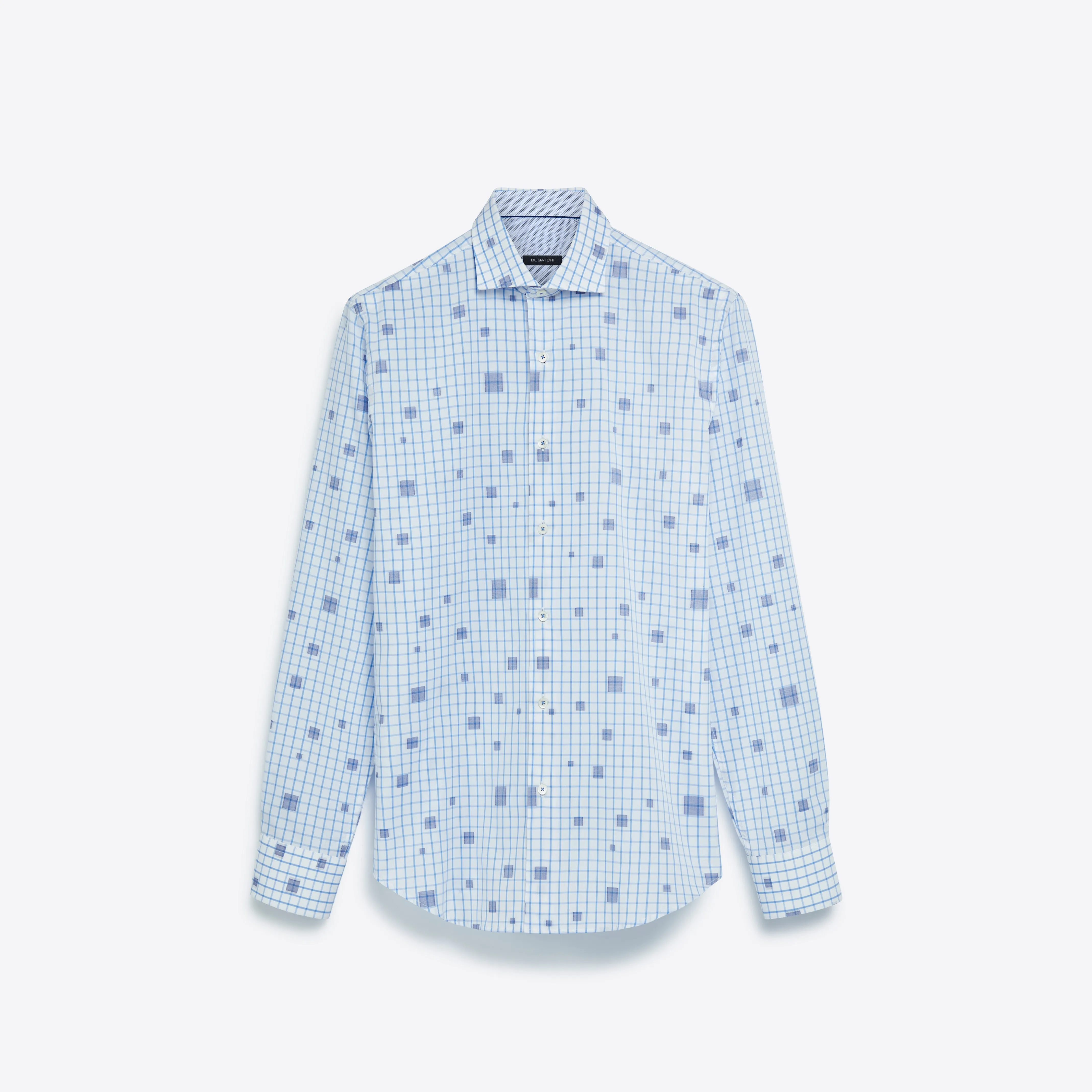 Graph Check Cotton Shirt sold by Bugatchi
