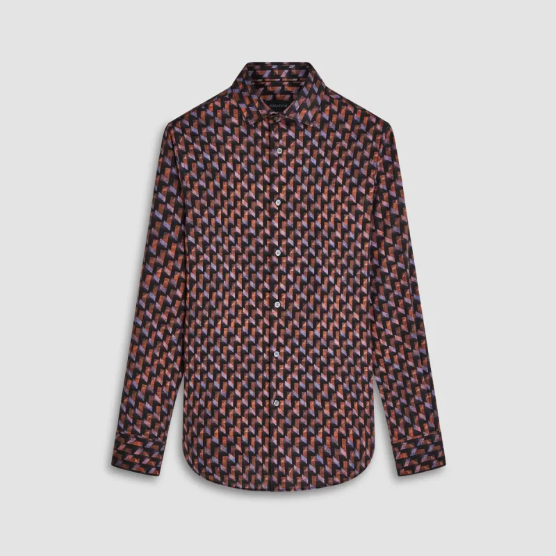 Axel Geometric Shirt sold by Bugatchi