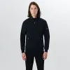 Long Sleeve Quarter Zip Pullover With Hood sold by Bugatchi