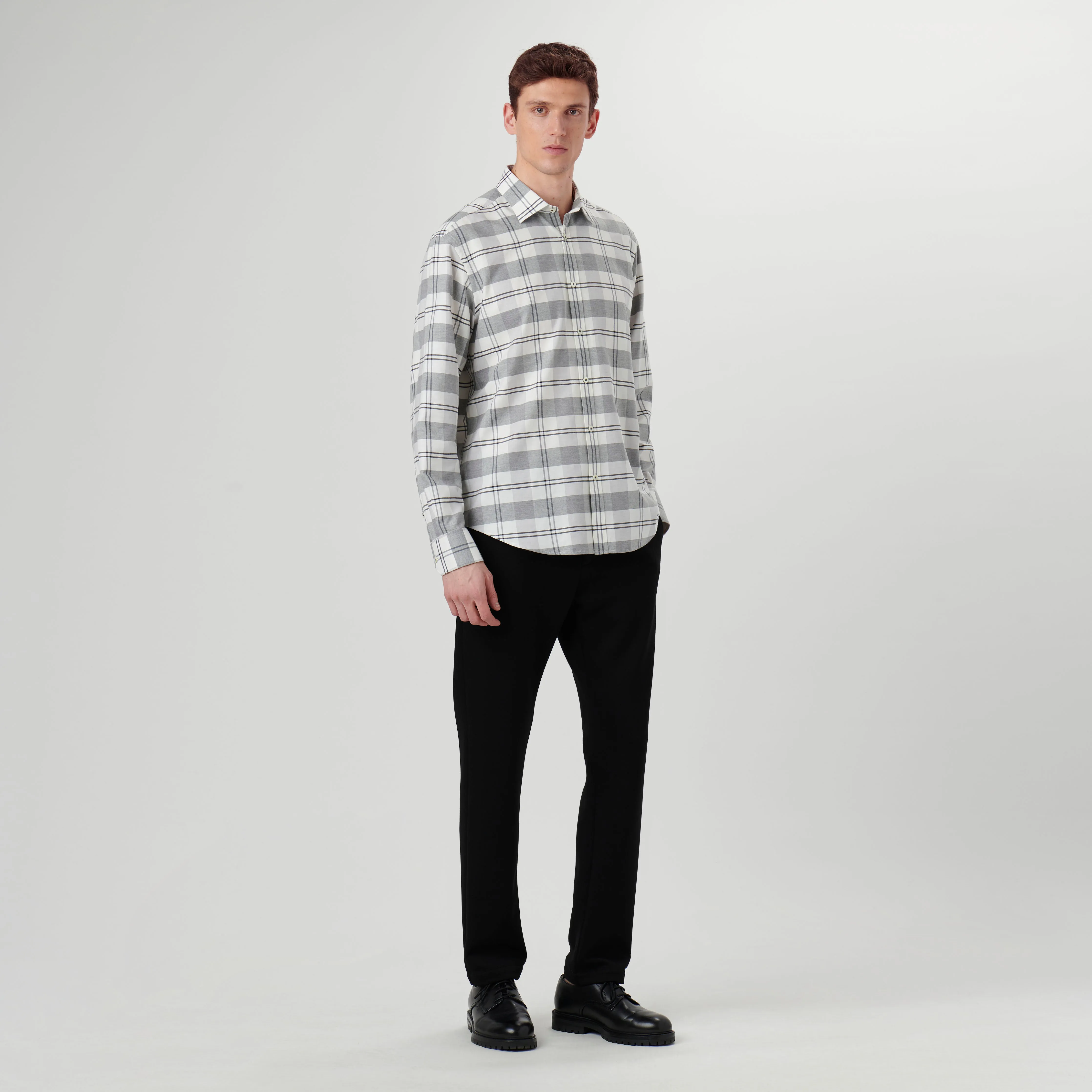 Julian Plaid Shirt sold by Bugatchi product image thumbnail 5