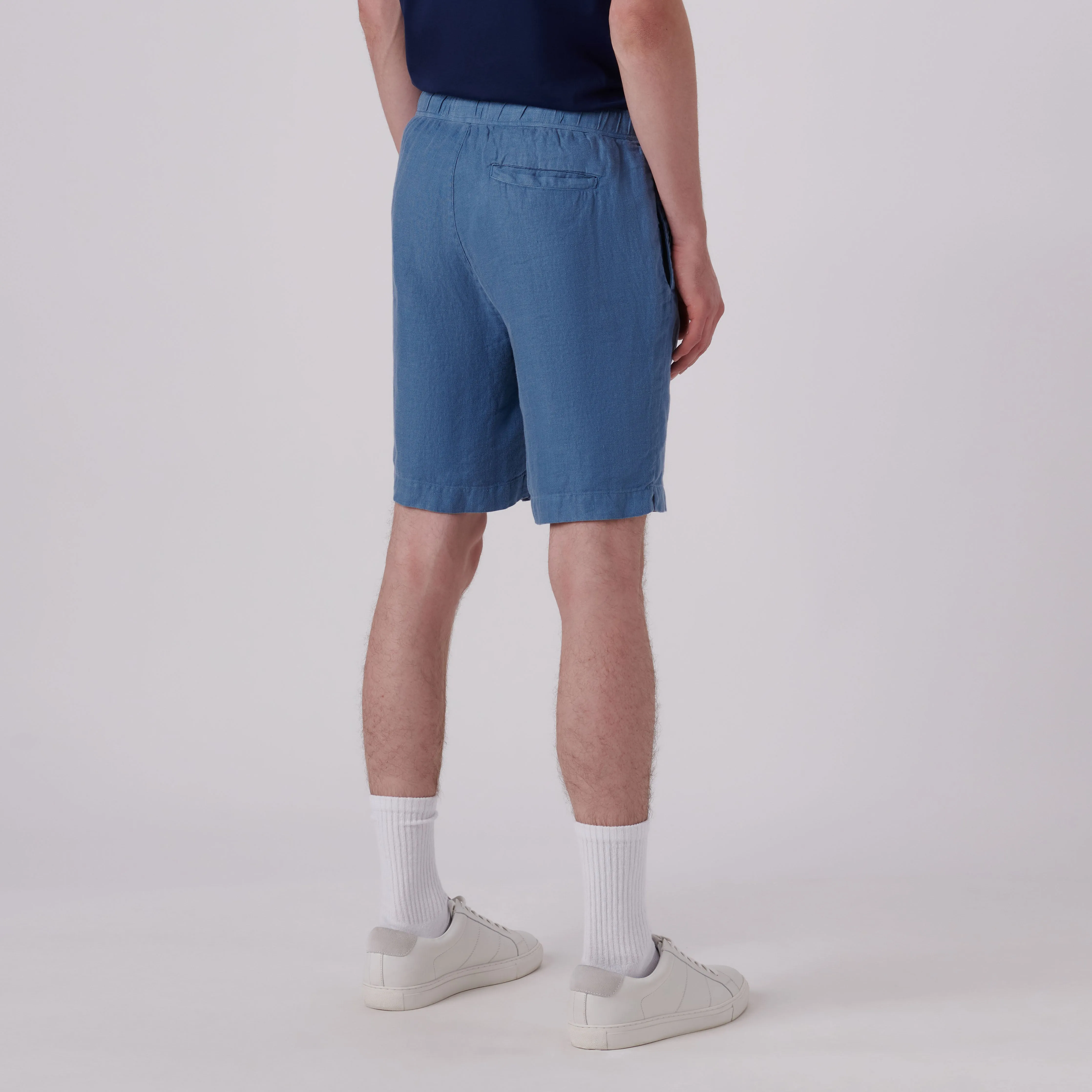 Linen Bermuda Shorts sold by Bugatchi product image thumbnail 4