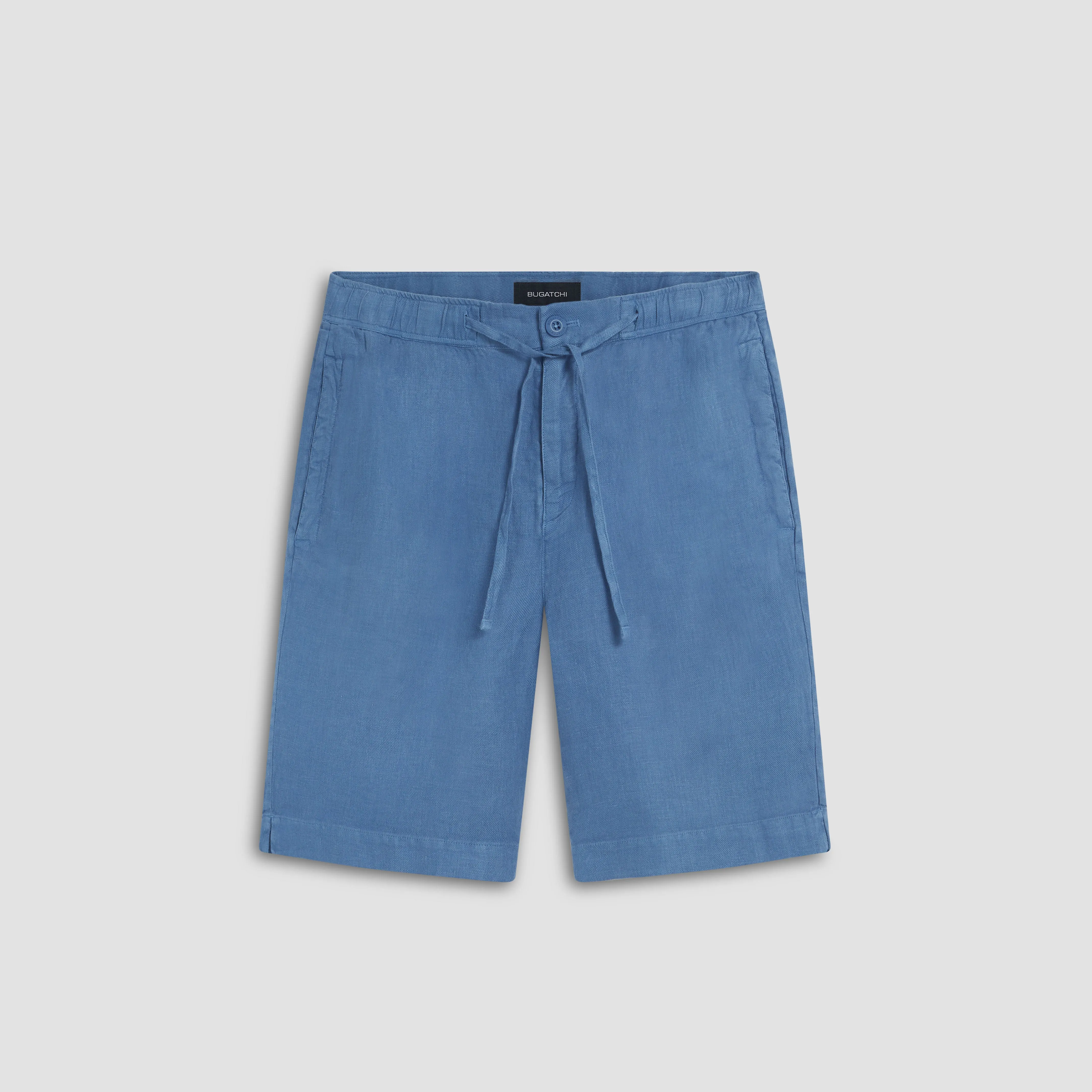 Linen Bermuda Shorts sold by Bugatchi