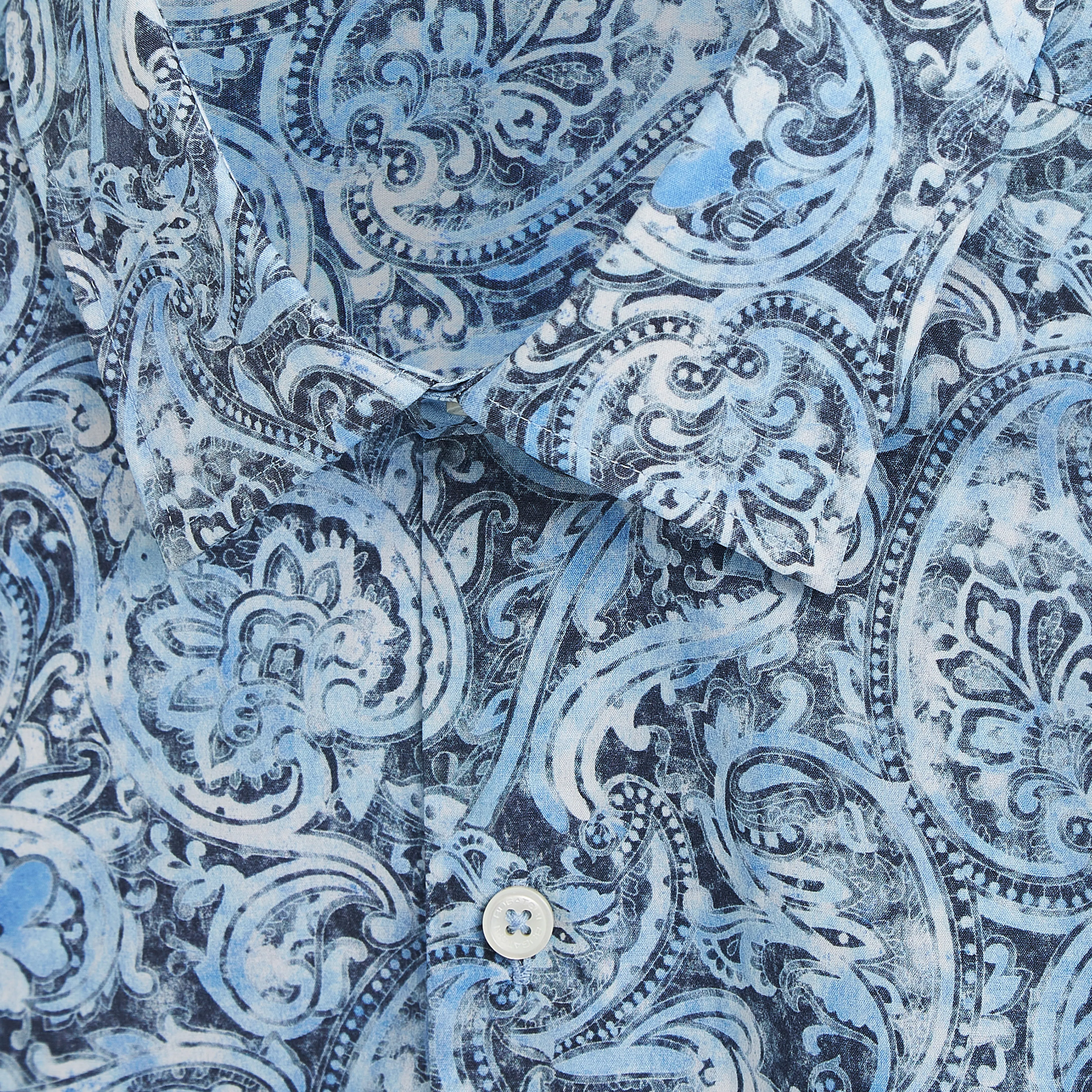 Paisley Print Cotton Shirt sold by Bugatchi product image thumbnail 2
