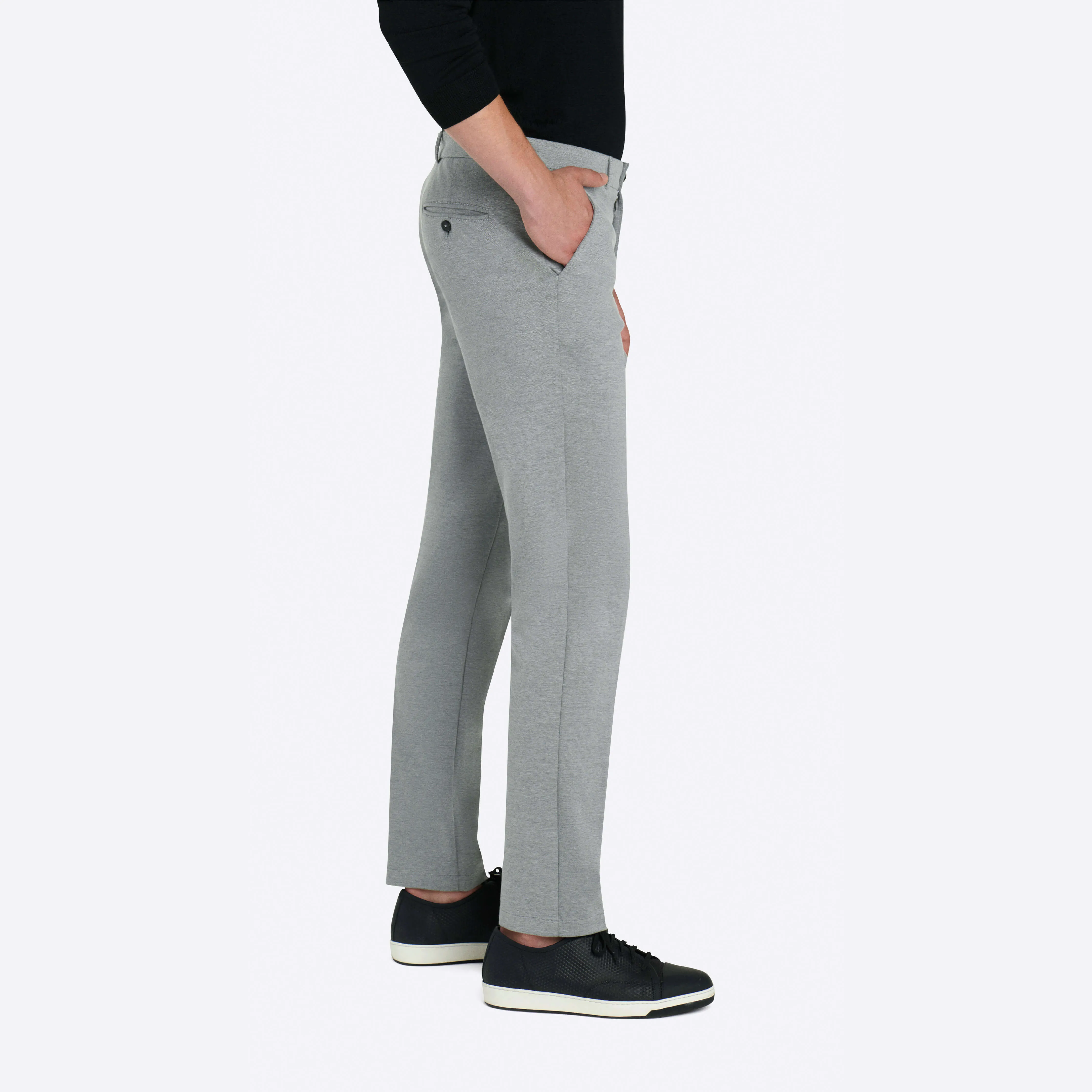 Flat Front Casual Pant sold by Bugatchi product image thumbnail 3