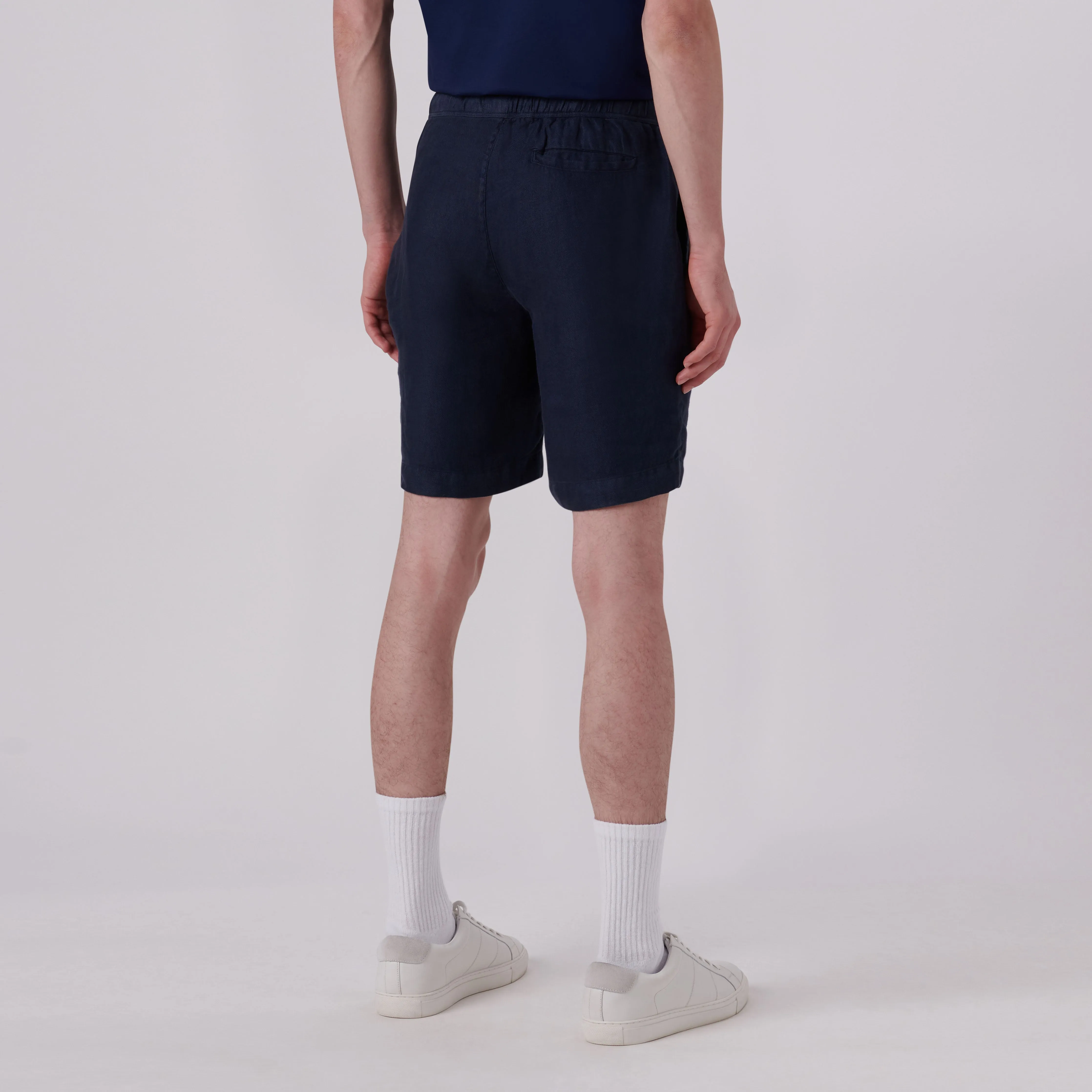 Linen Bermuda Shorts sold by Bugatchi product image thumbnail 4