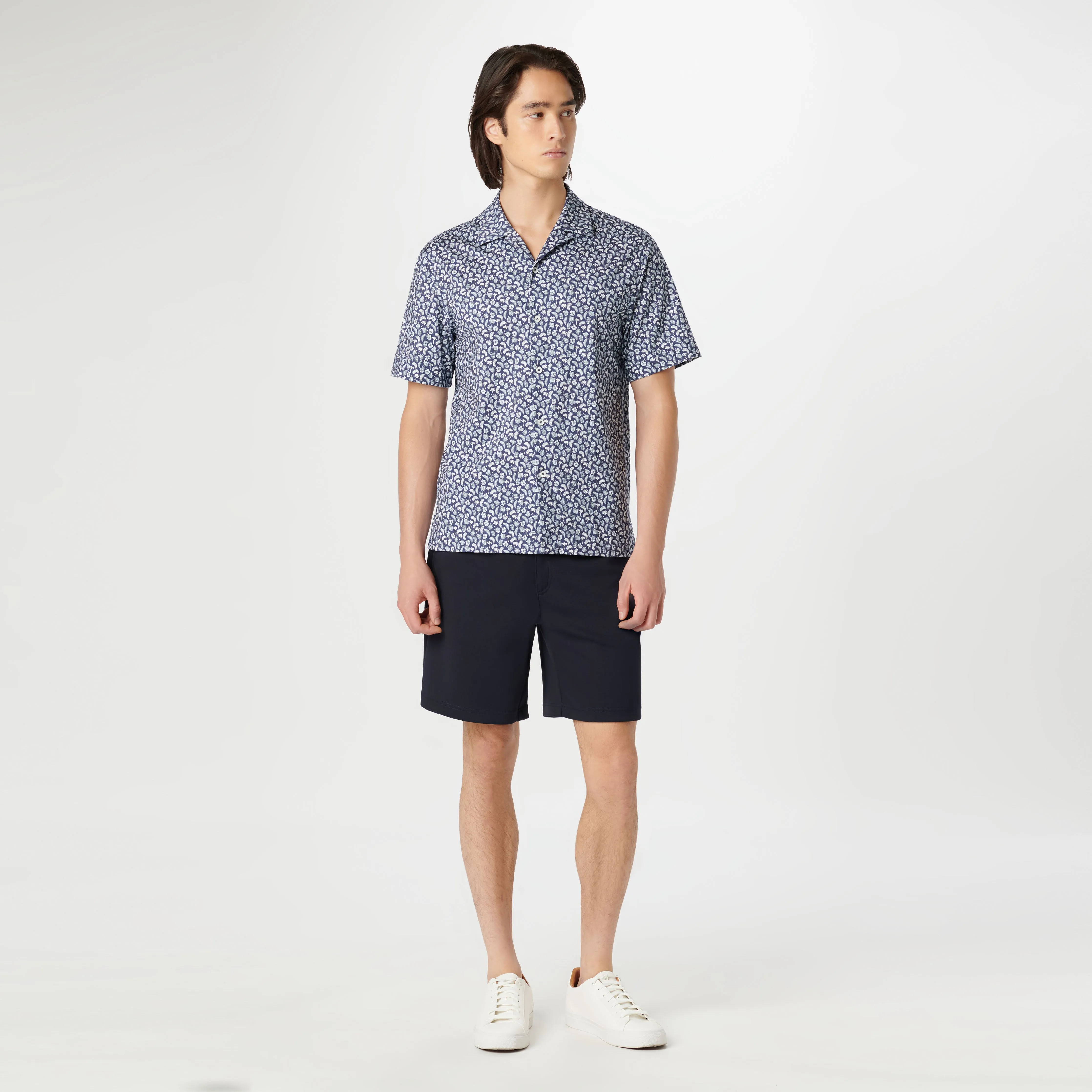 Cole Tropical OoohCotton Camp Shirt sold by Bugatchi product image thumbnail 5