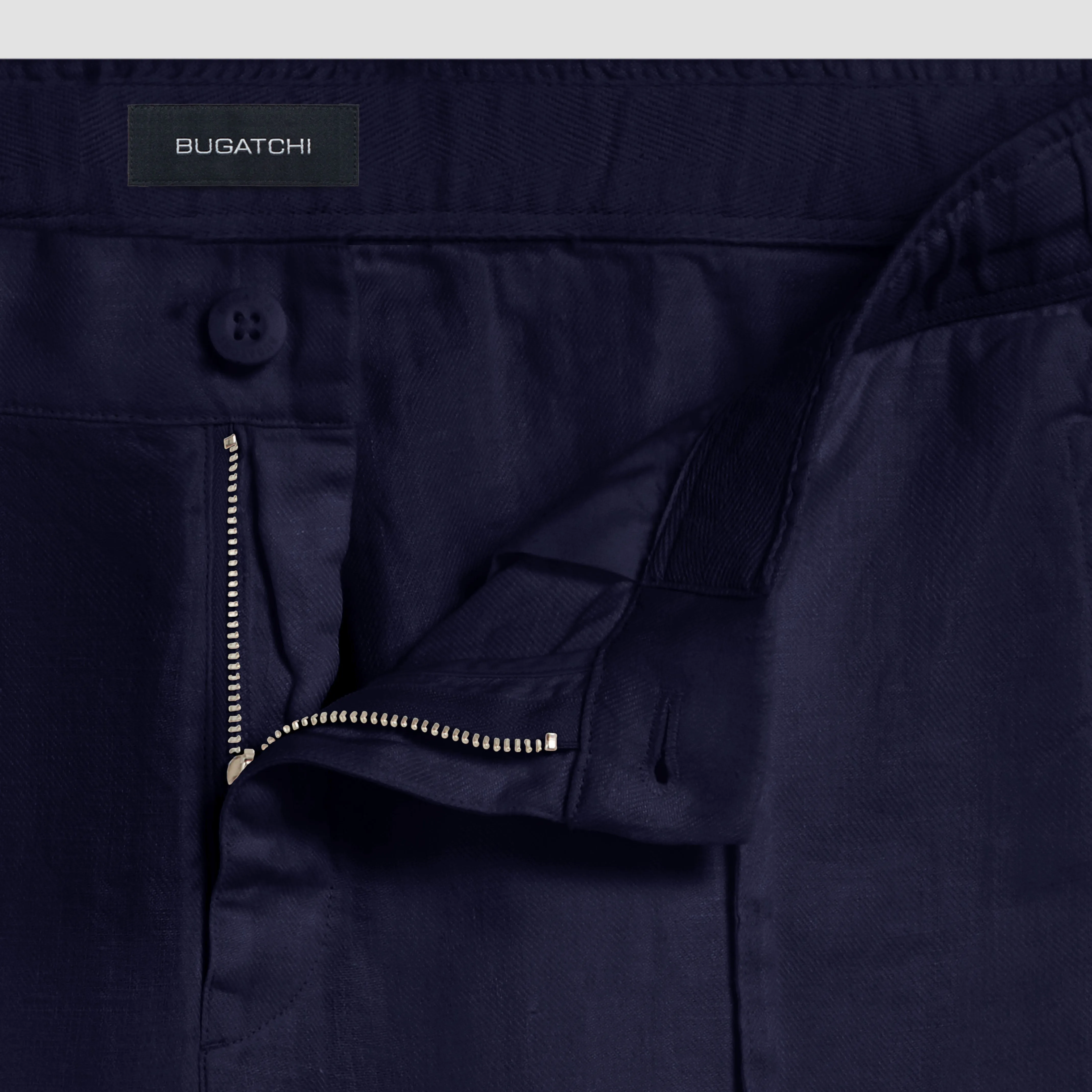 Linen Bermuda Shorts sold by Bugatchi product image thumbnail 5