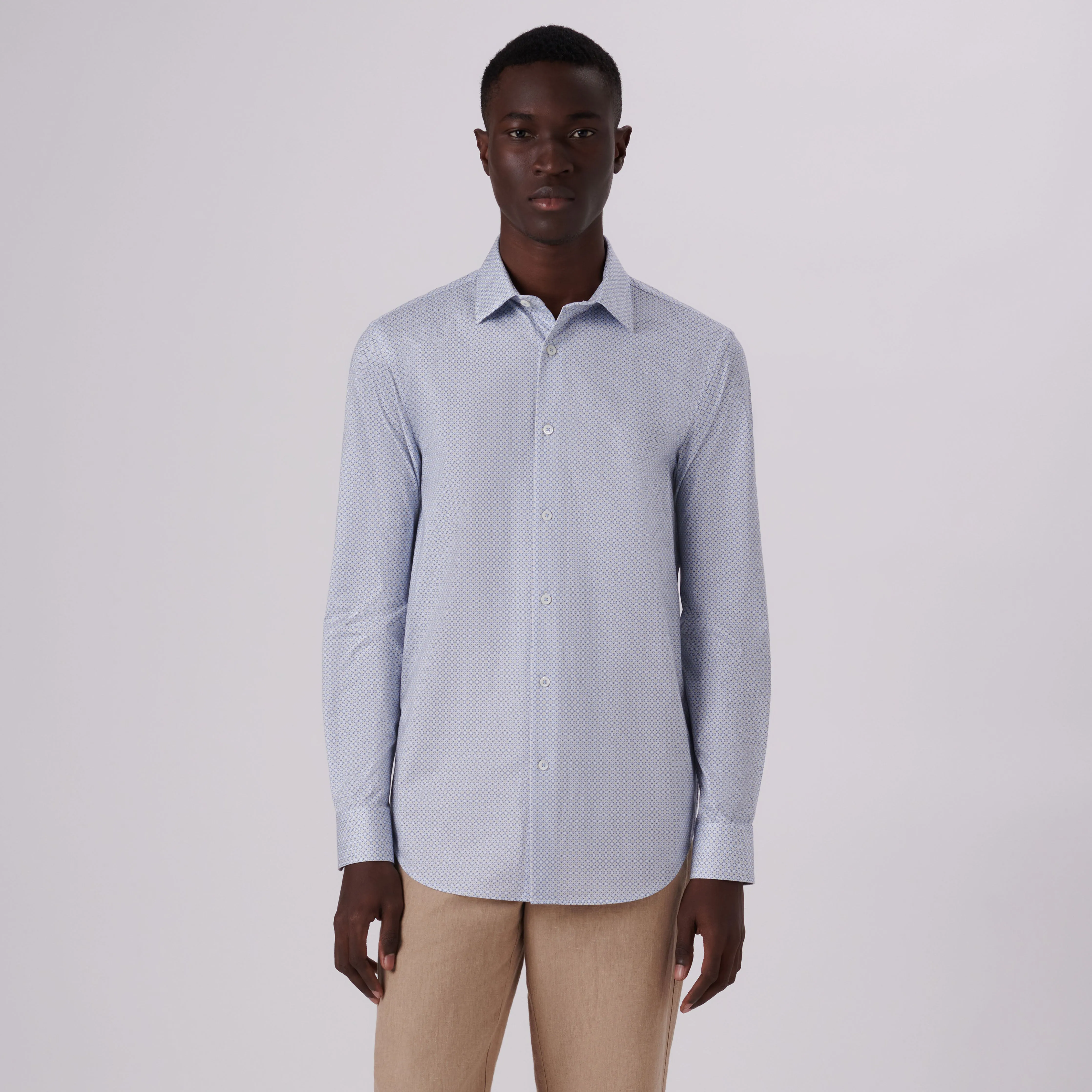 James Mandala Print OoohCotton Shirt sold by Bugatchi product image thumbnail 2