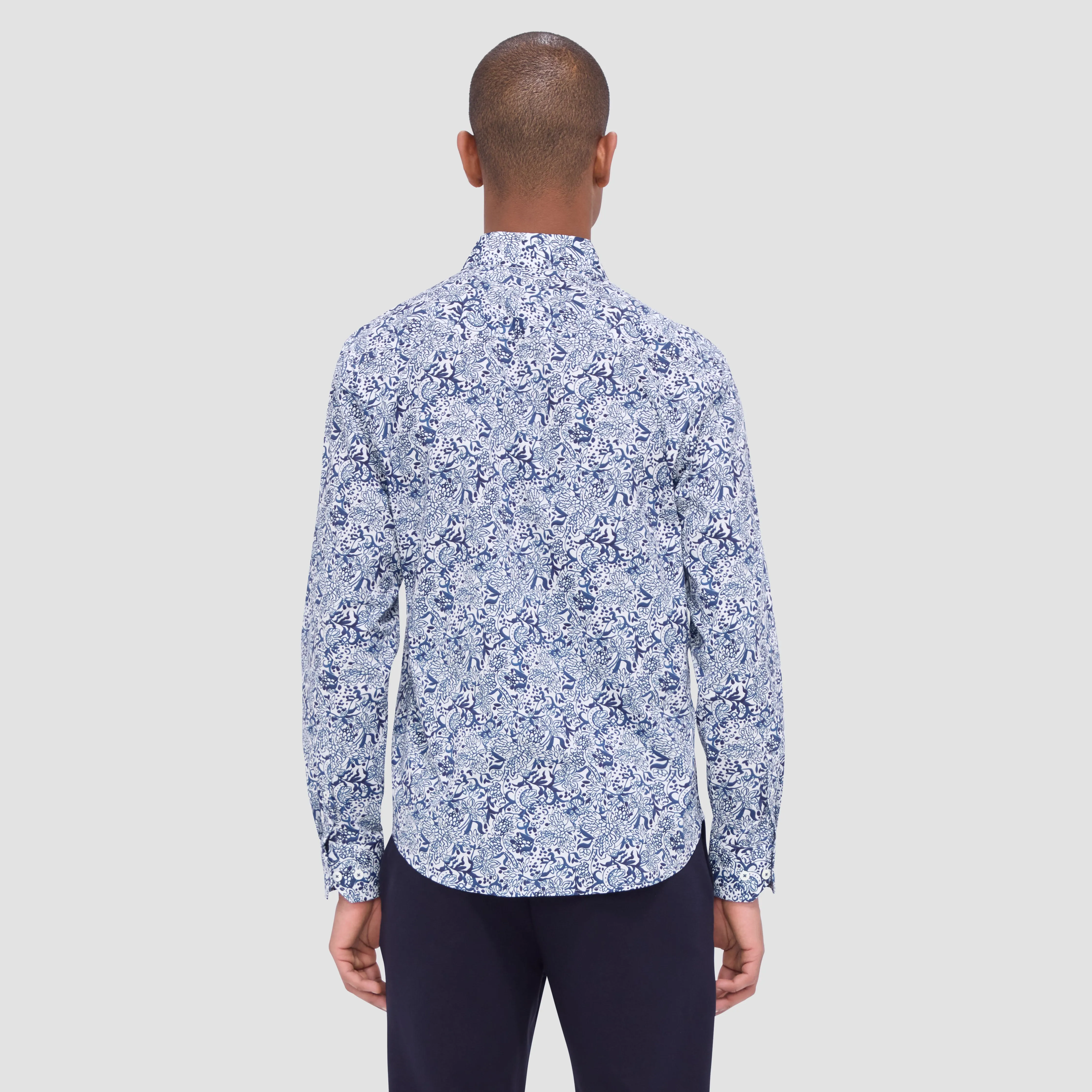 Julian Floral Shirt sold by Bugatchi product image thumbnail 4