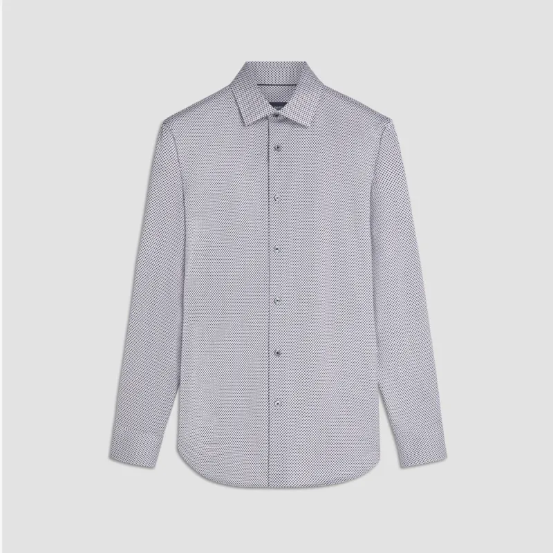 James Diamond Print OoohCotton Shirt sold by Bugatchi