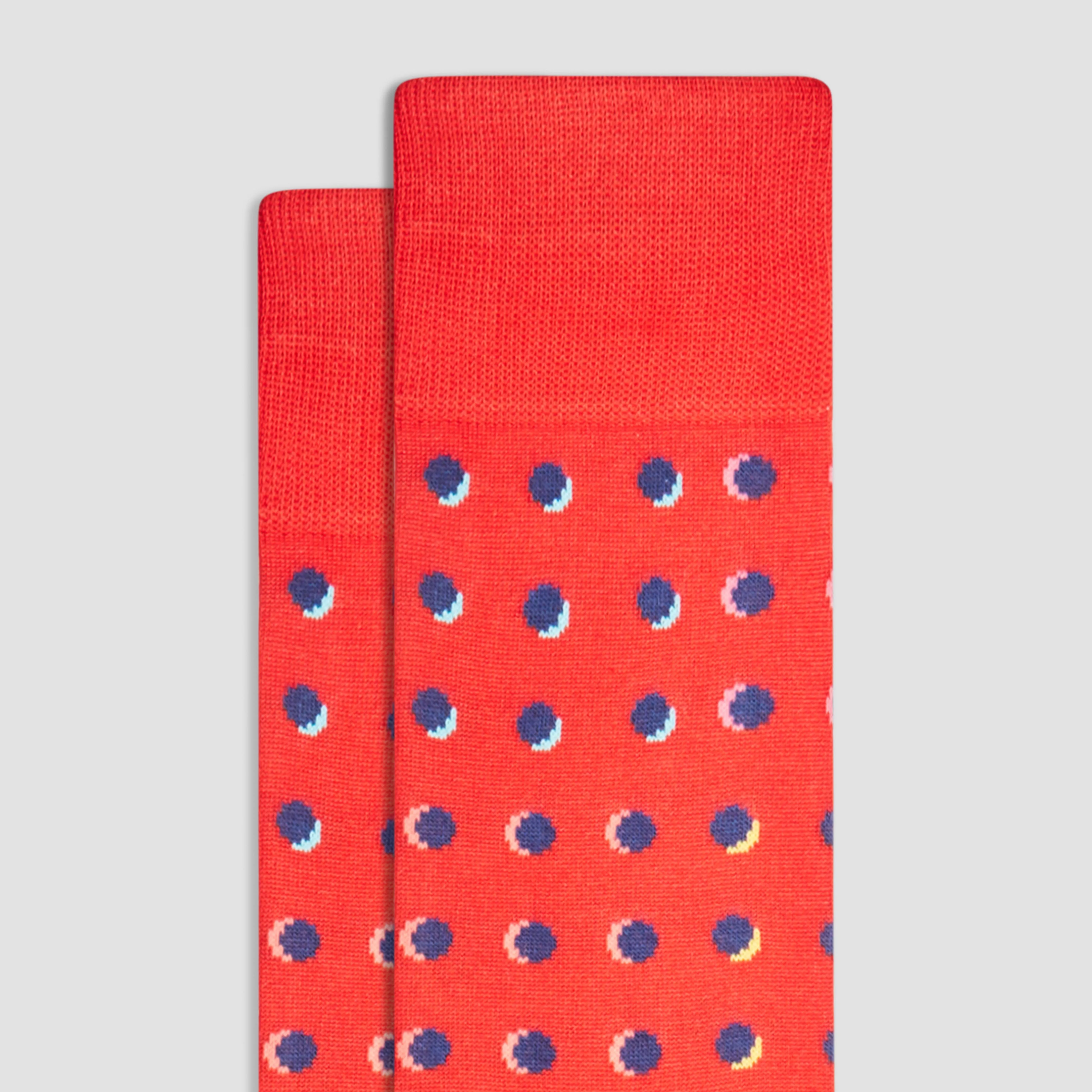 Polka Dot Mid-Calf Socks sold by Bugatchi product image thumbnail 2
