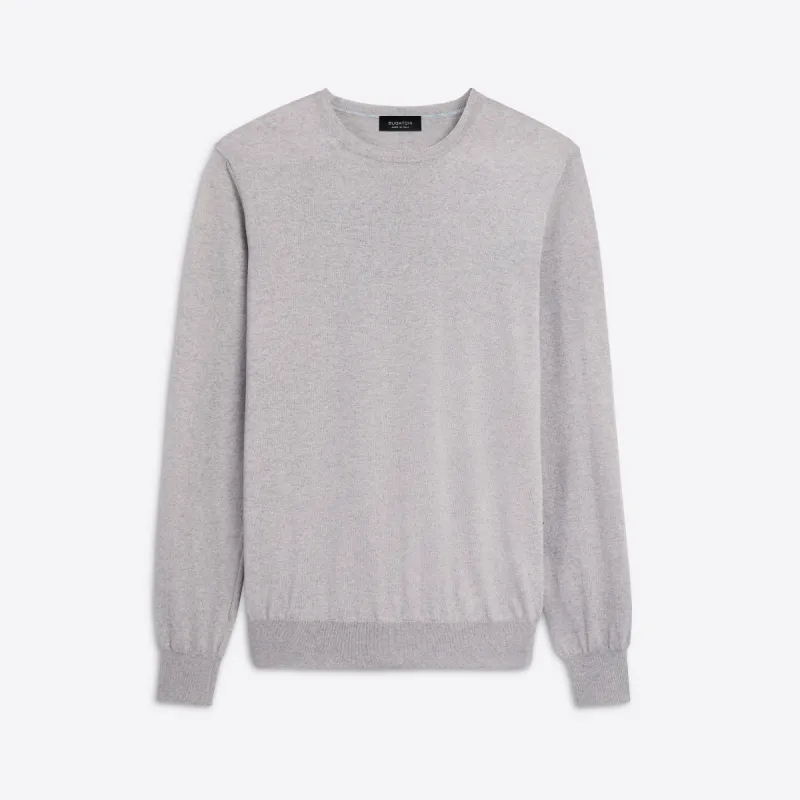 Crew Neck Melange Sweater sold by Bugatchi