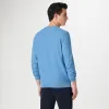 Mixed Stitch Crew Neck Sweater sold by Bugatchi