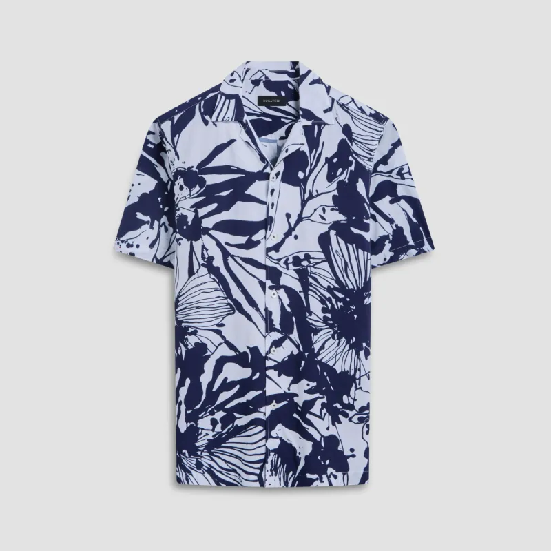 Jackson Abstract Short Sleeve Shirt sold by Bugatchi