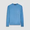 Mixed Stitch Crew Neck Sweater sold by Bugatchi