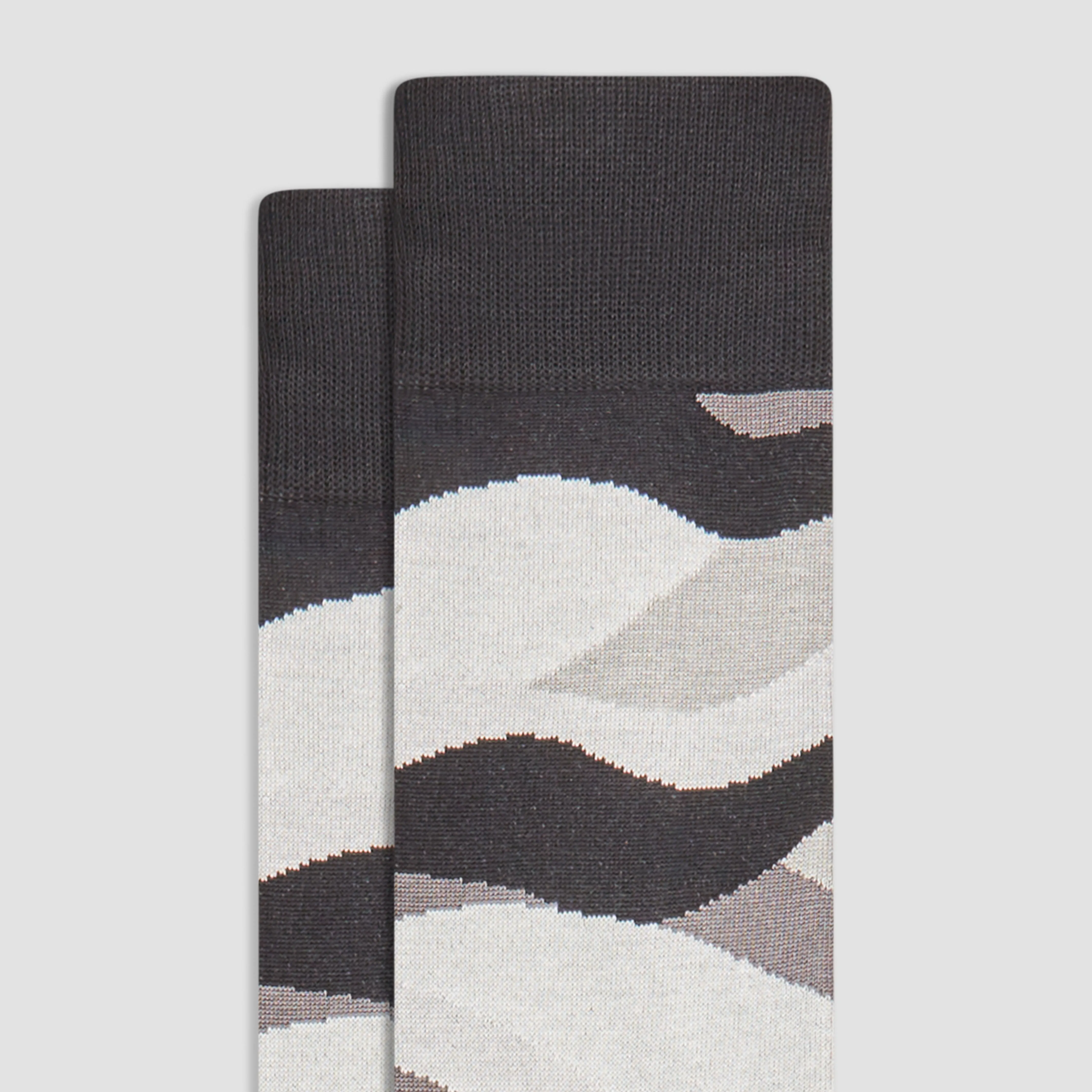 Abstract Mid-Calf Socks sold by Bugatchi product image thumbnail 2