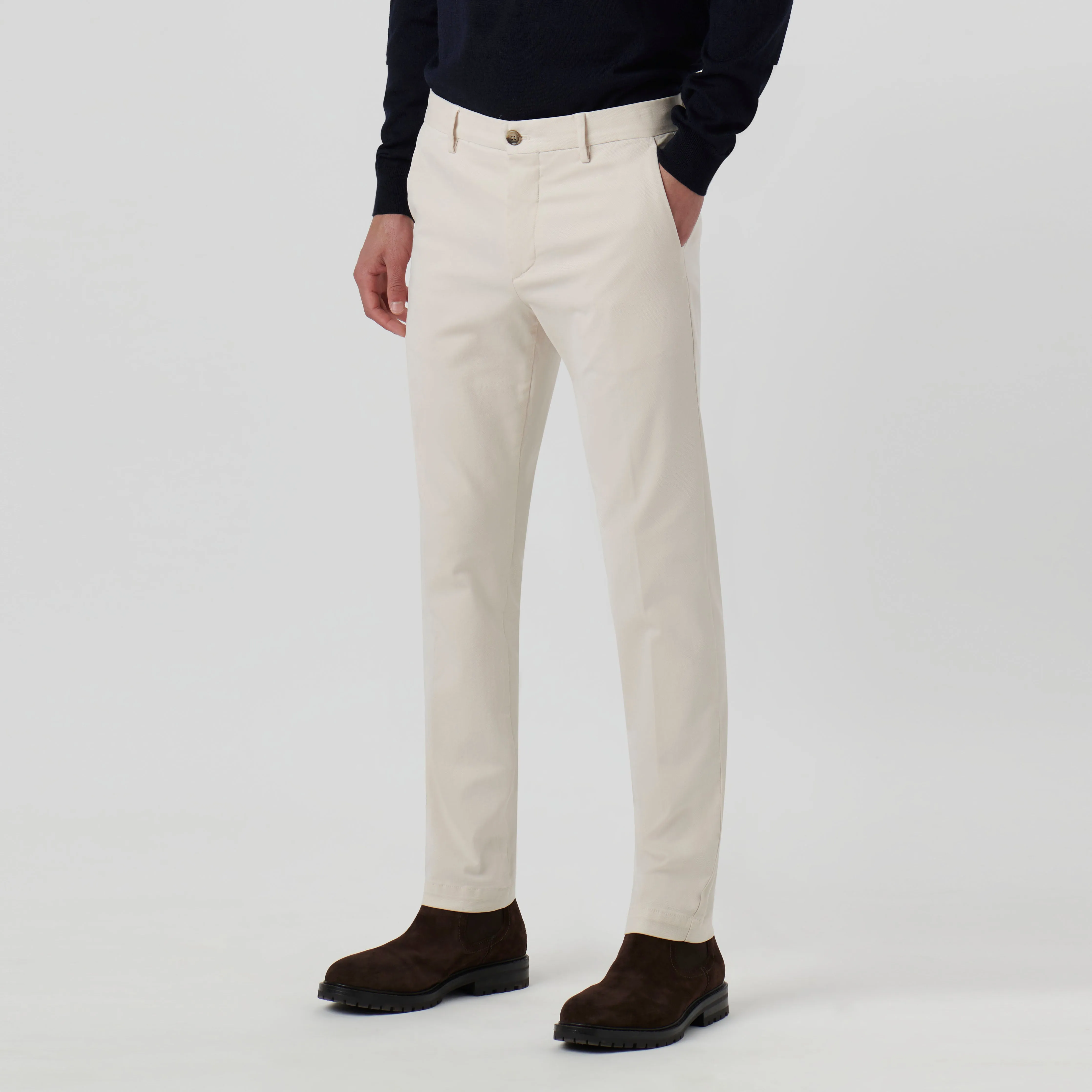 Twill Chino Pant sold by Bugatchi product image thumbnail 2