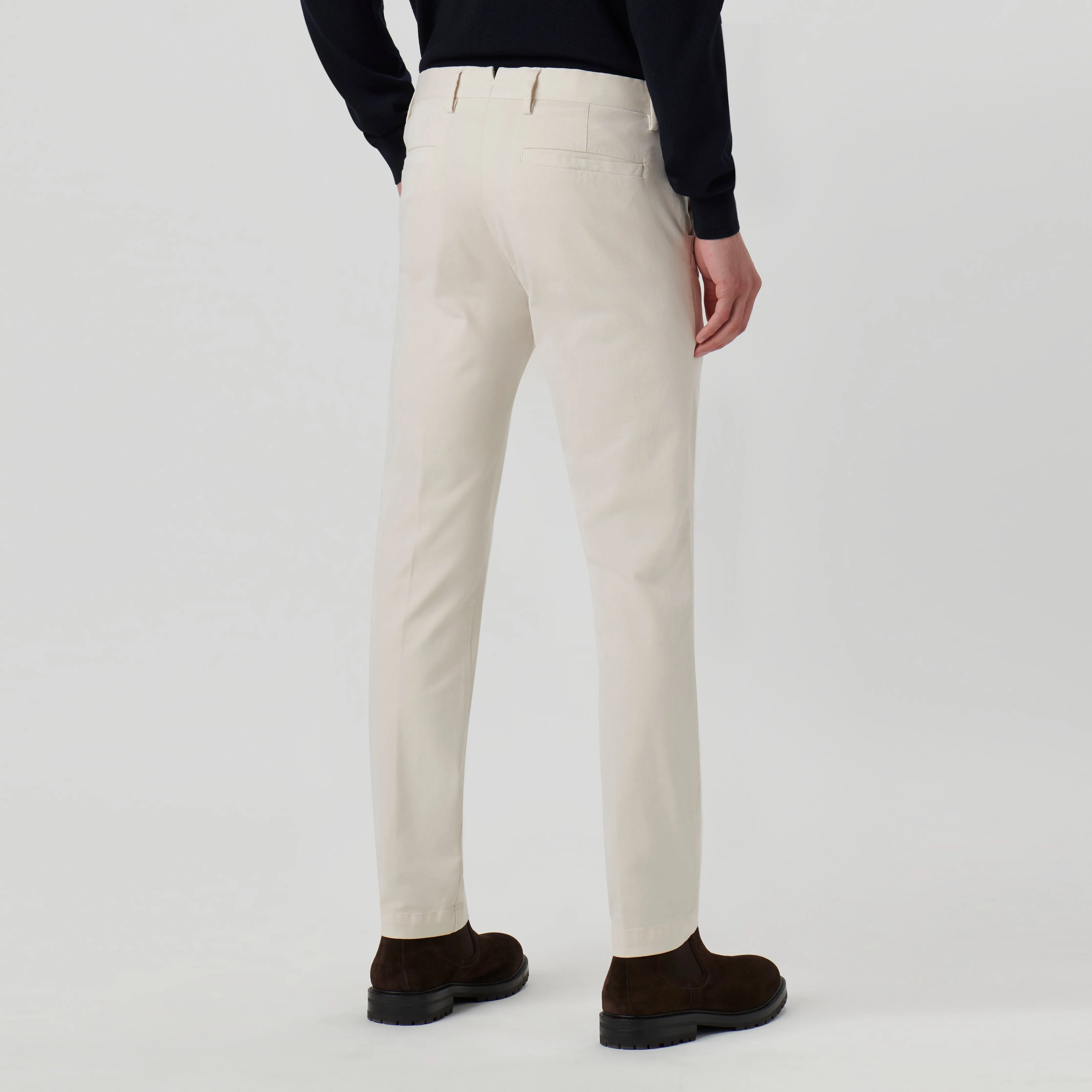 Twill Chino Pant sold by Bugatchi product image thumbnail 3