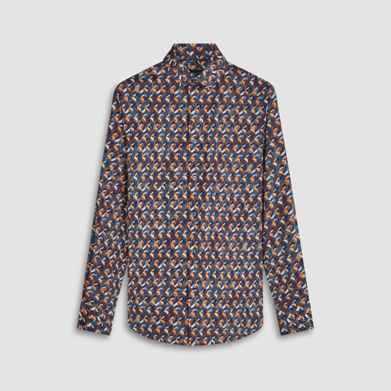 Julian Geometric Shirt sold by Bugatchi