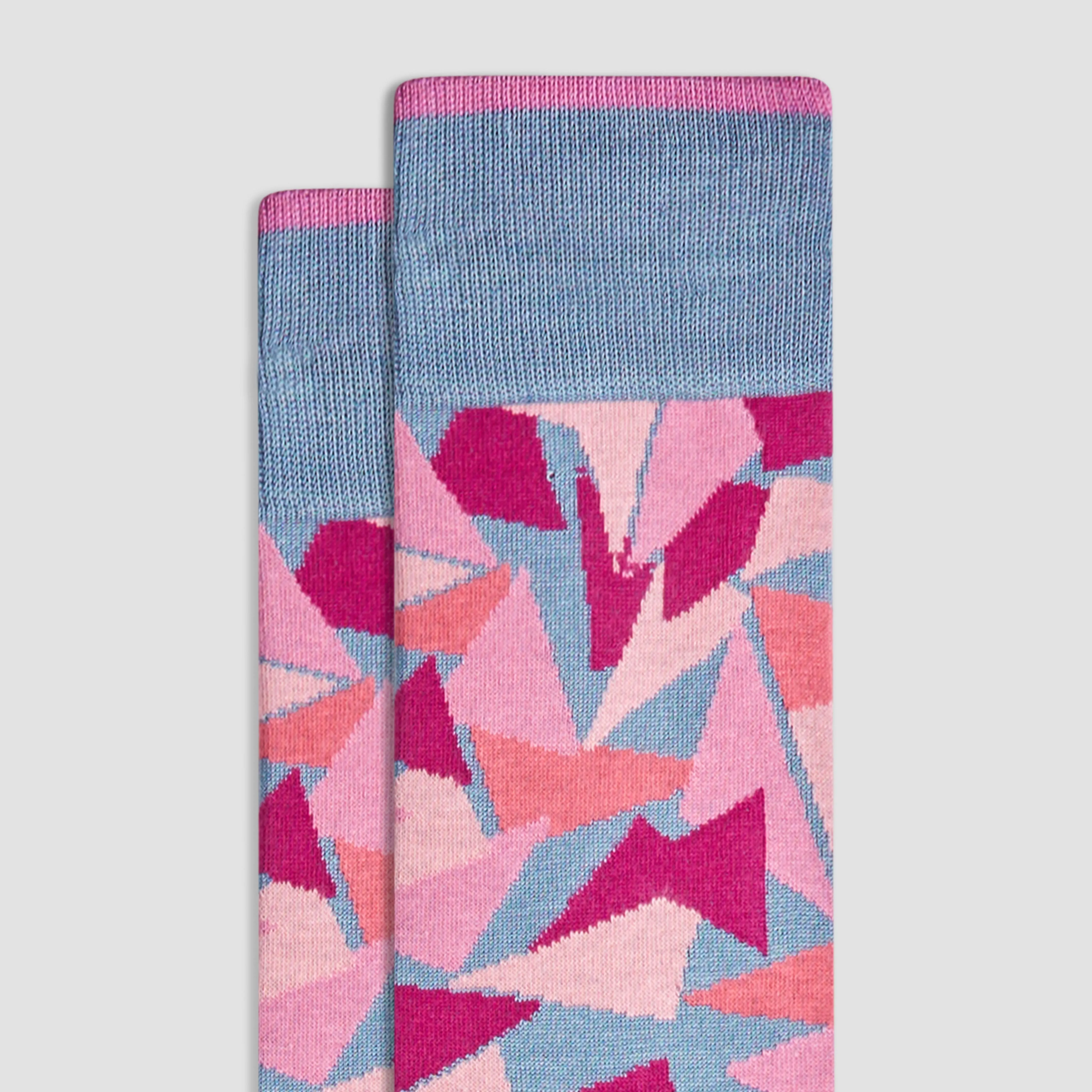 Abstract Mid-Calf Socks sold by Bugatchi product image thumbnail 2