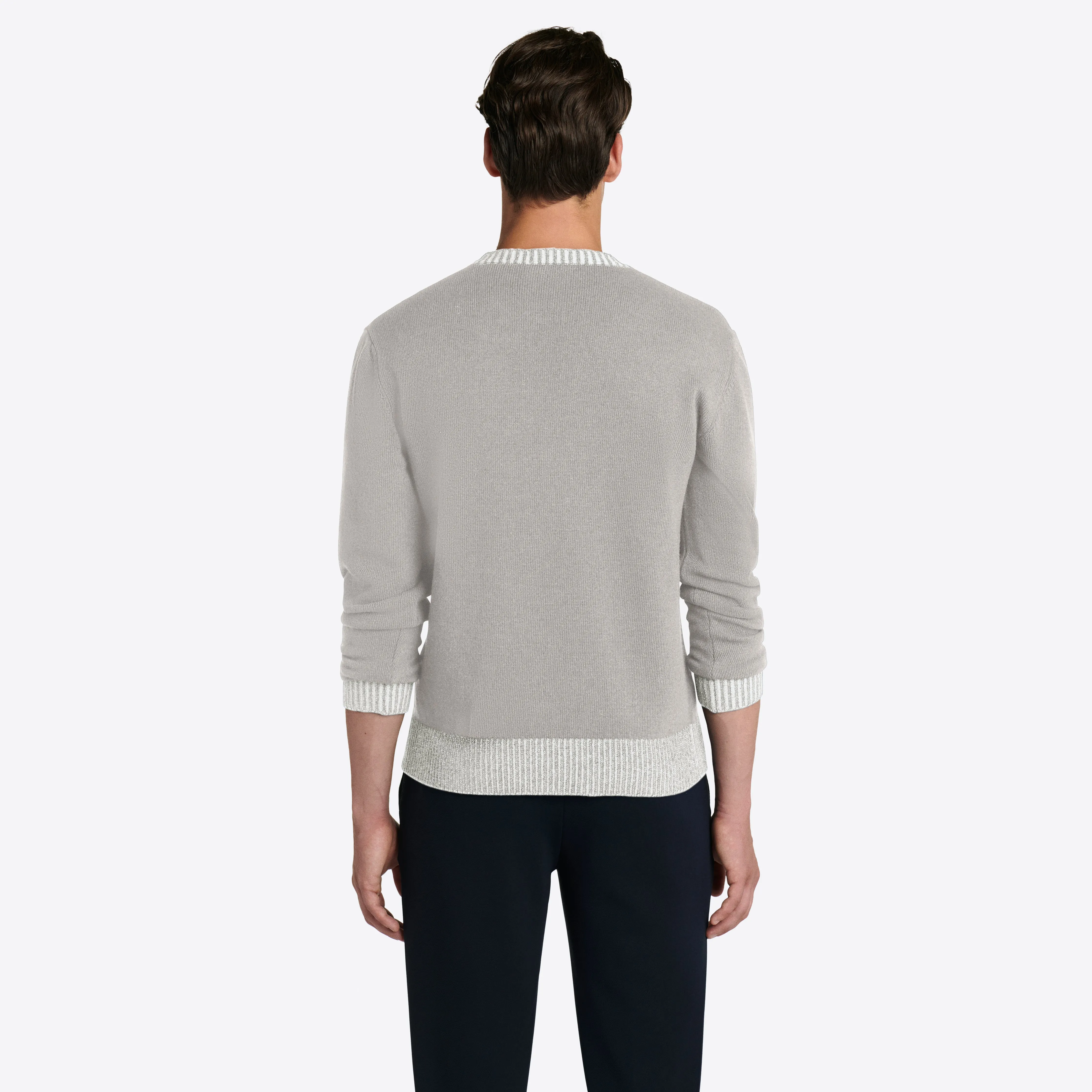 Solid Crew Neck Sweater sold by Bugatchi product image thumbnail 5