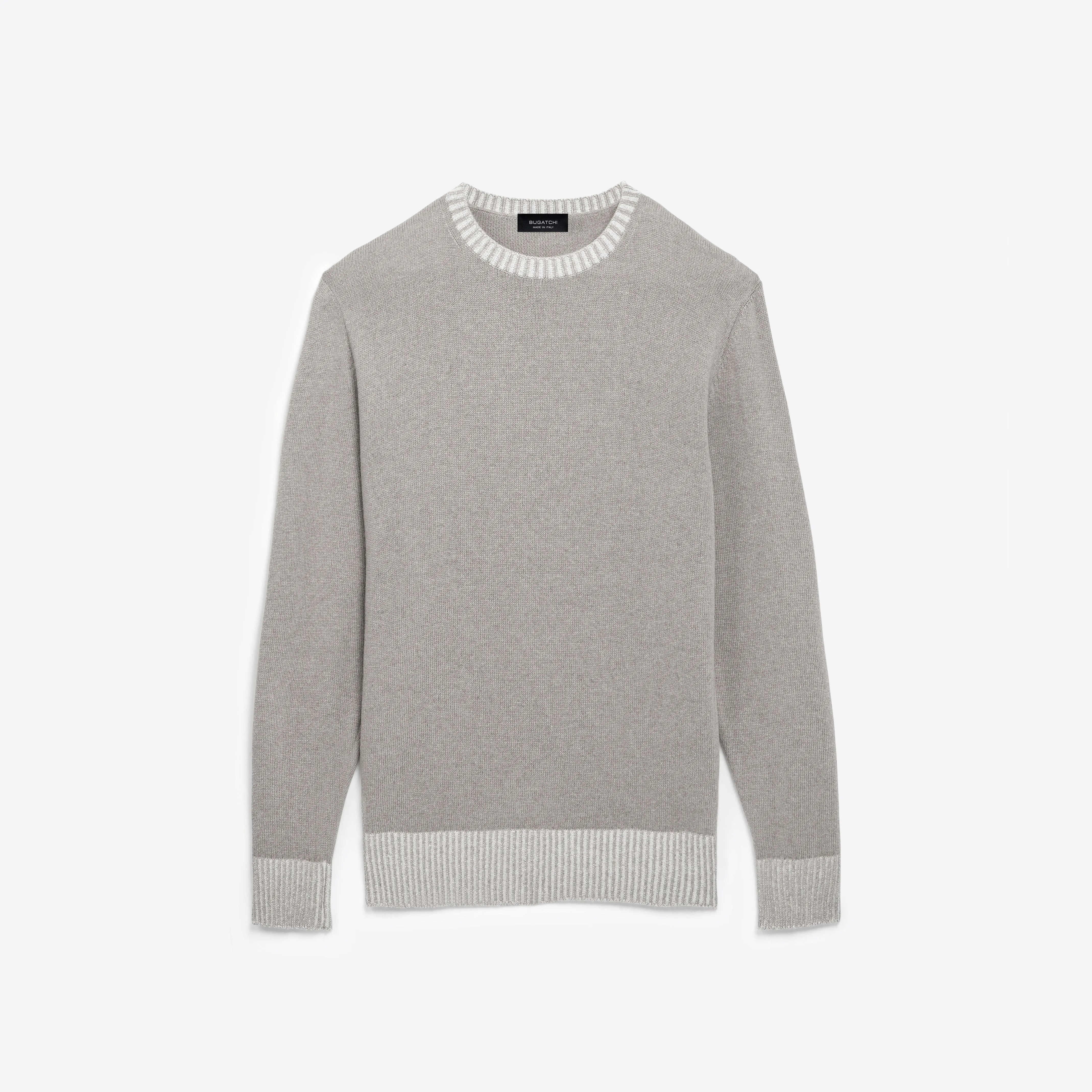 Solid Crew Neck Sweater sold by Bugatchi