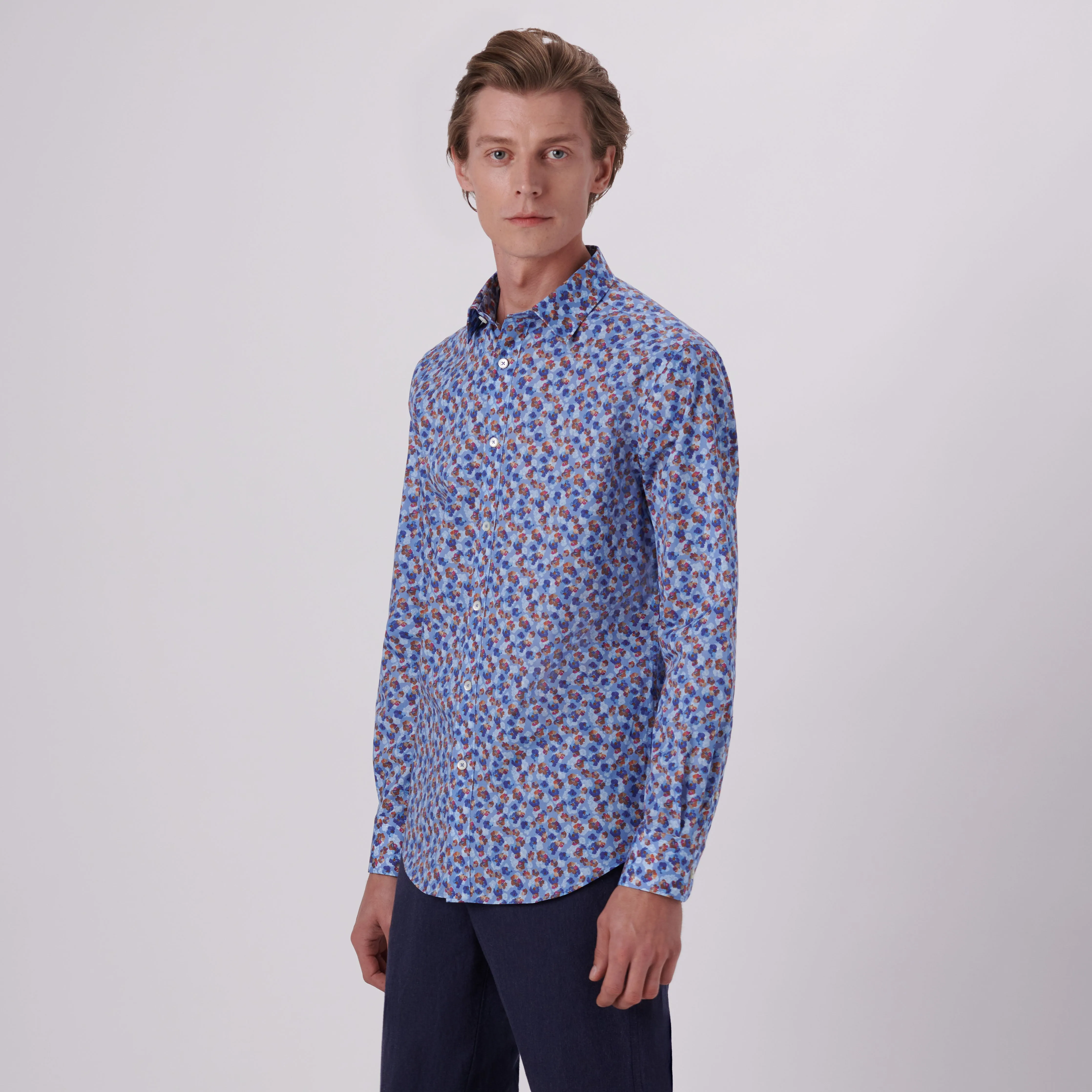 Julian Floral Print Shirt sold by Bugatchi product image thumbnail 3