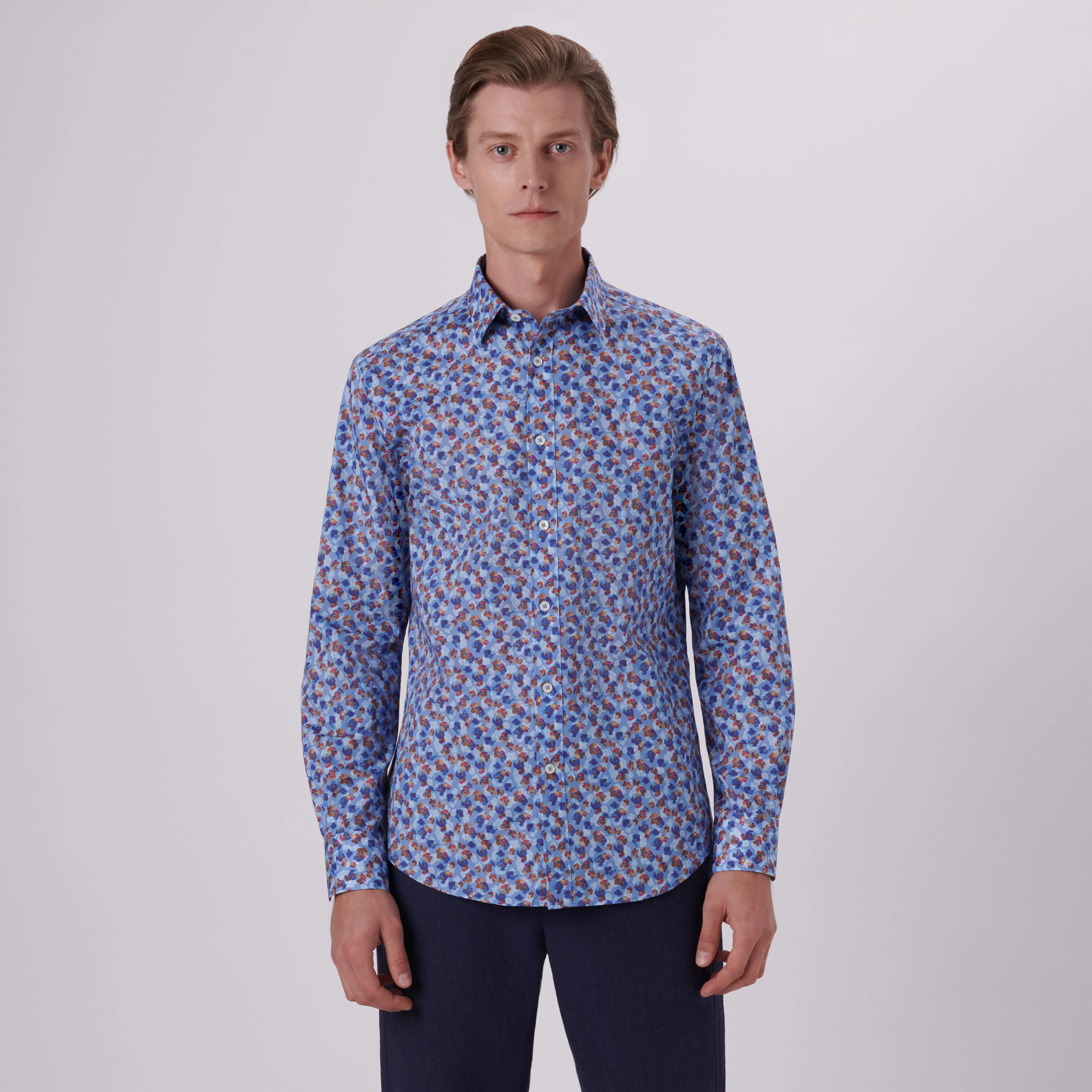Julian Floral Print Shirt sold by Bugatchi product image thumbnail 2