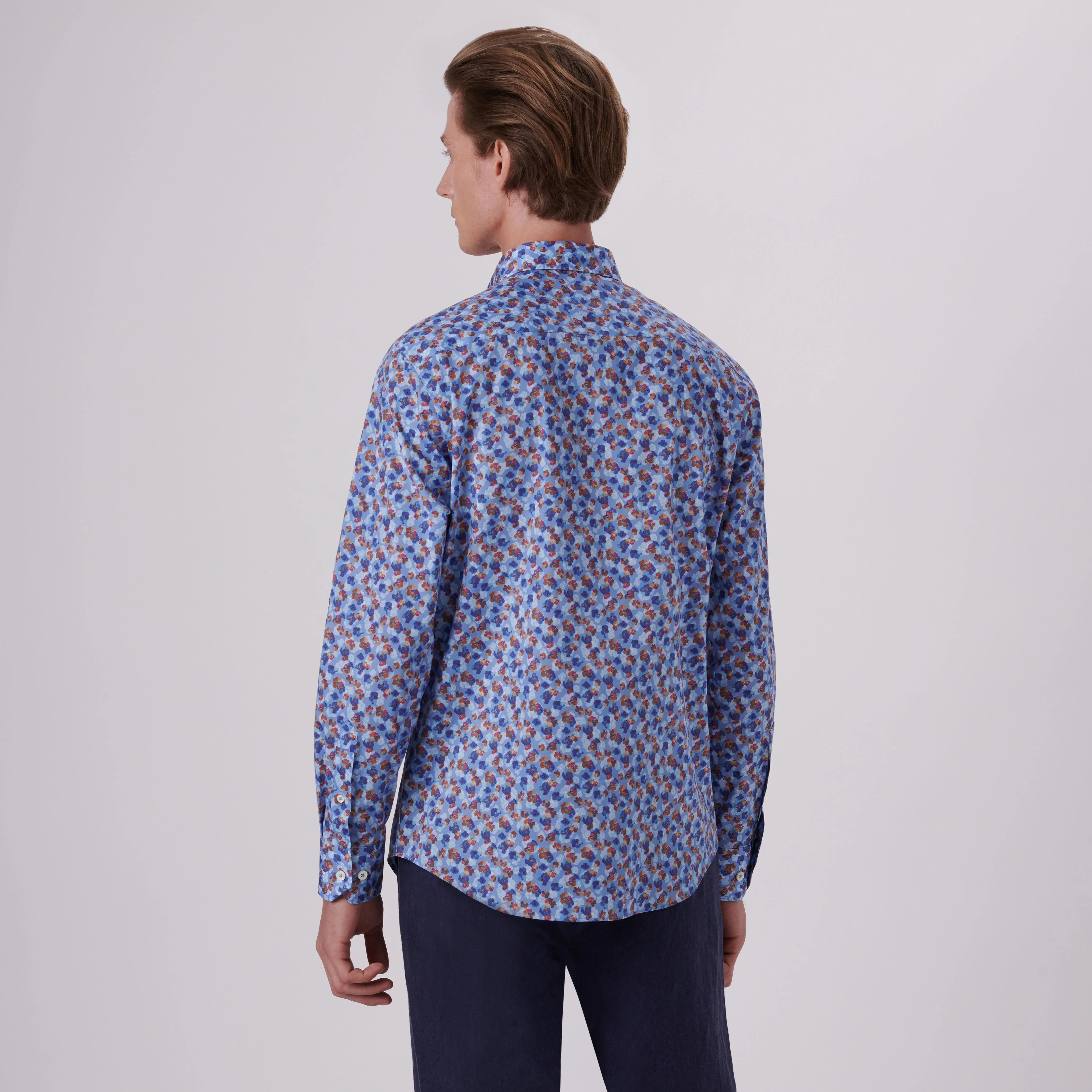 Julian Floral Print Shirt sold by Bugatchi product image thumbnail 4