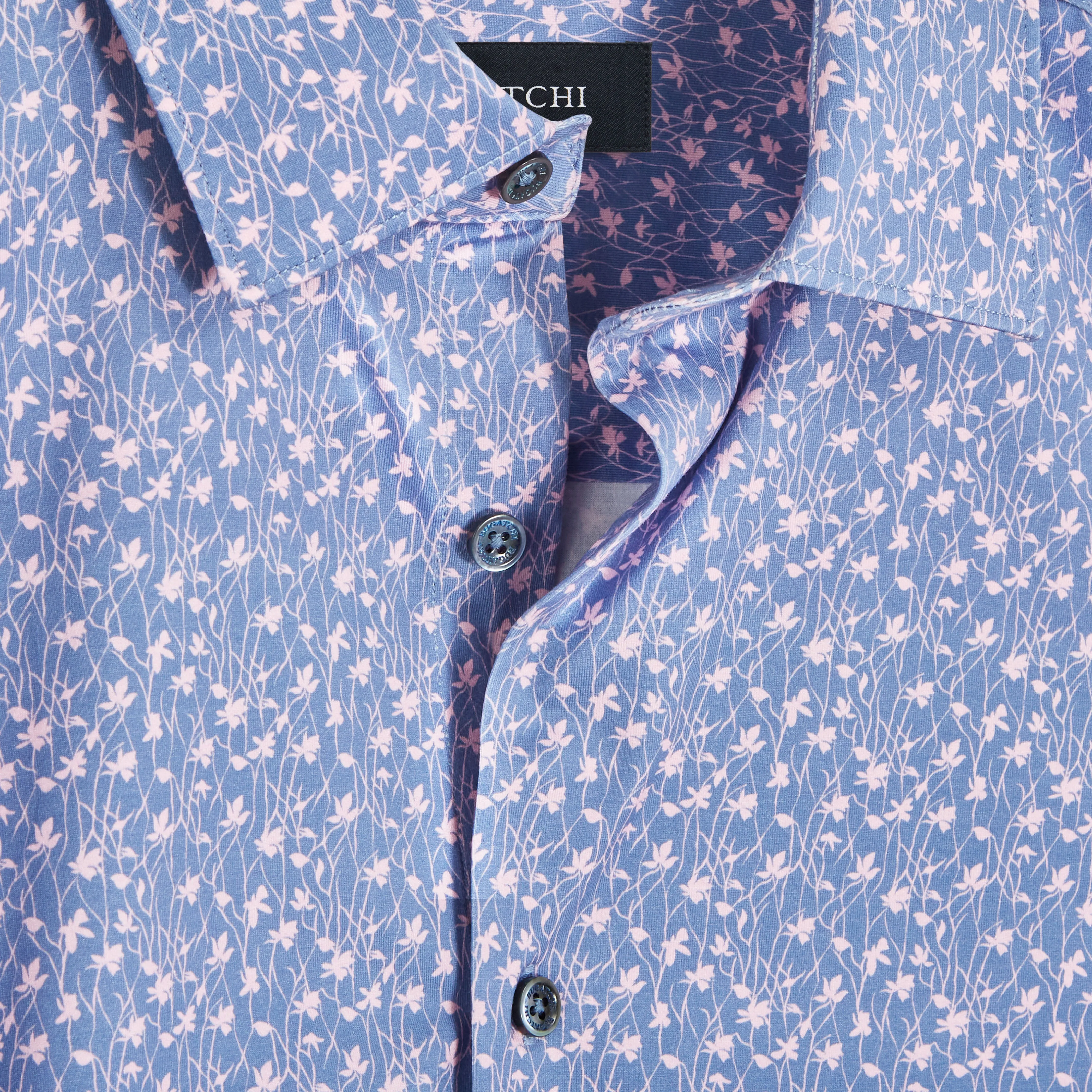 James Floral OoohCotton Shirt sold by Bugatchi product image thumbnail 2