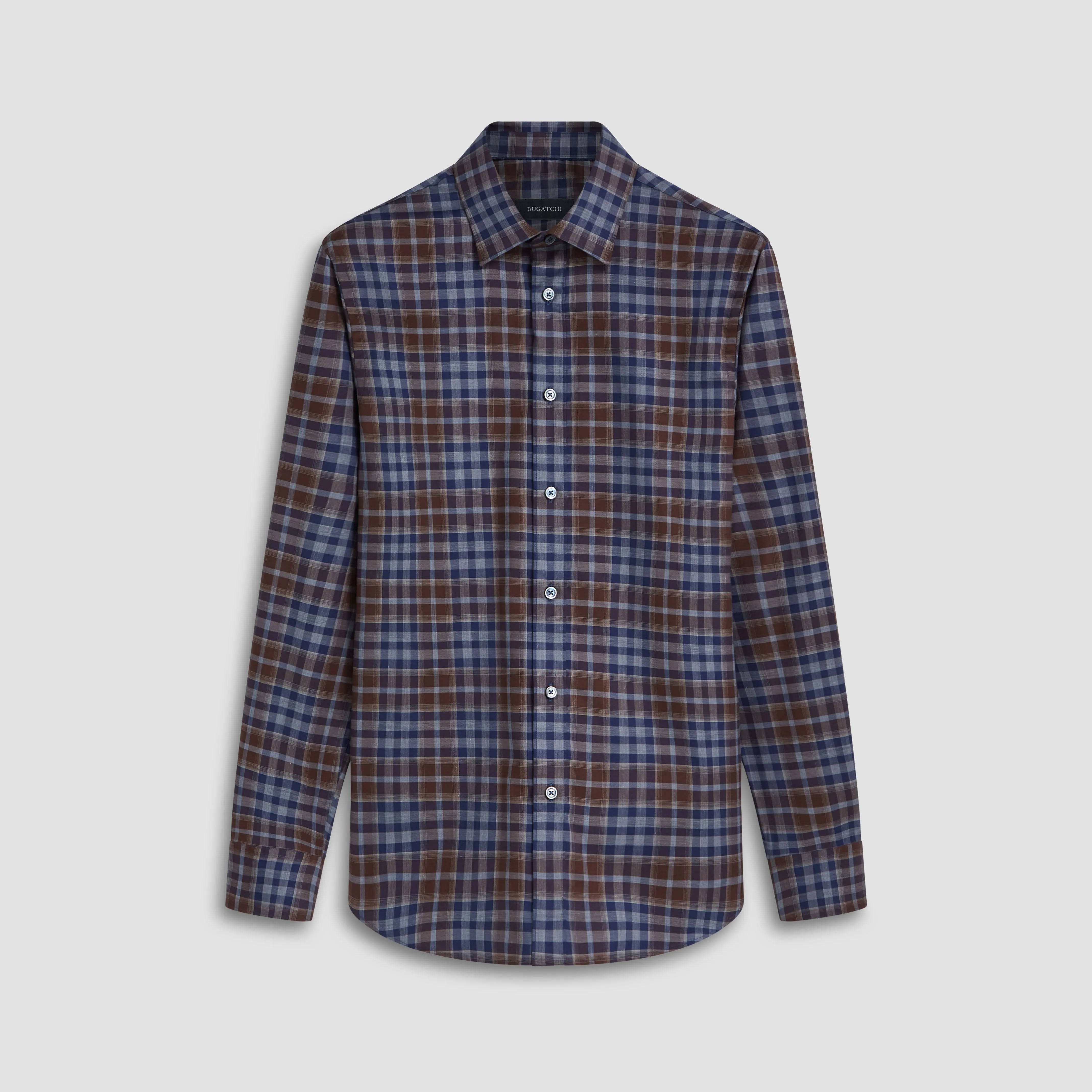 Julian Checkered Shirt sold by Bugatchi