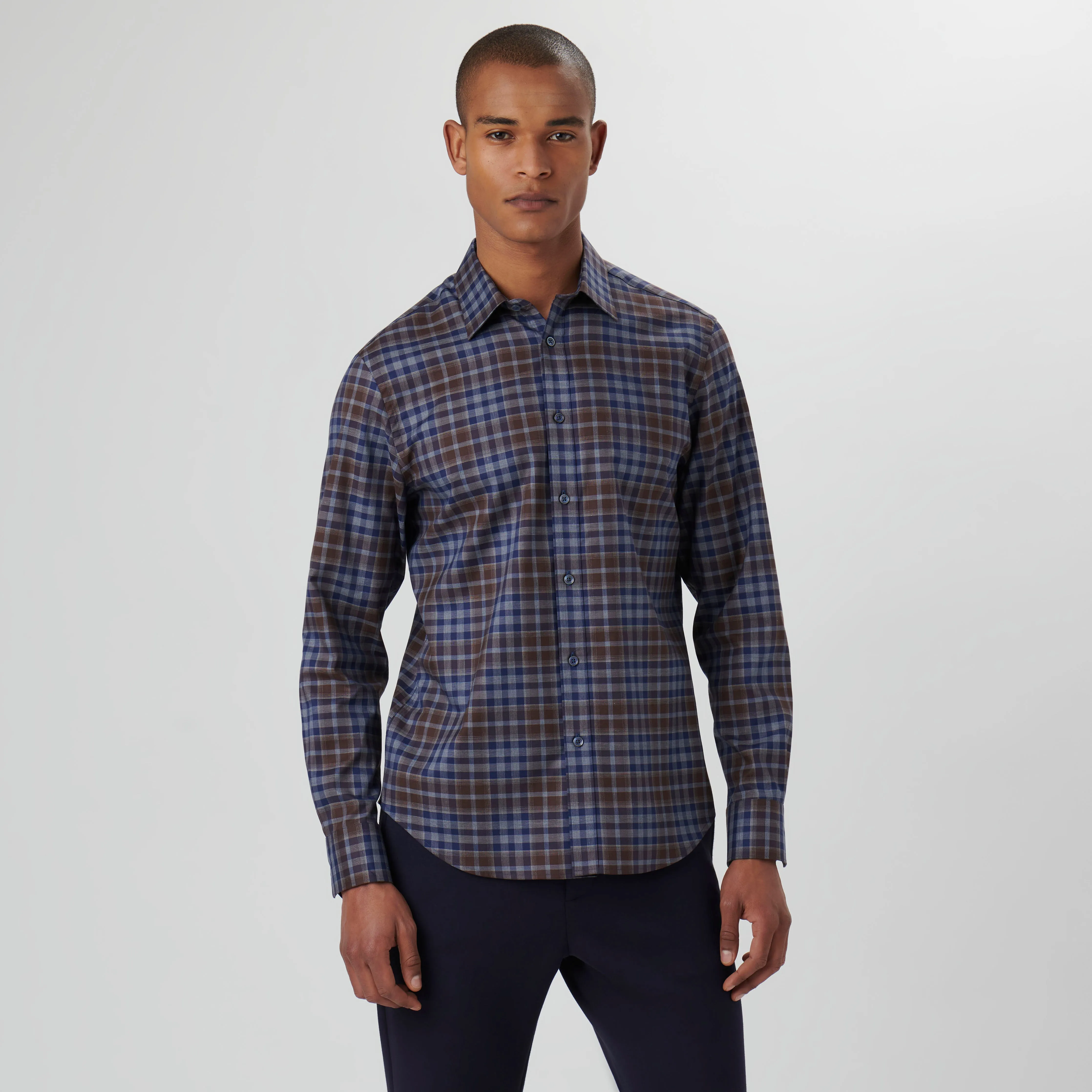 Julian Checkered Shirt sold by Bugatchi product image thumbnail 2