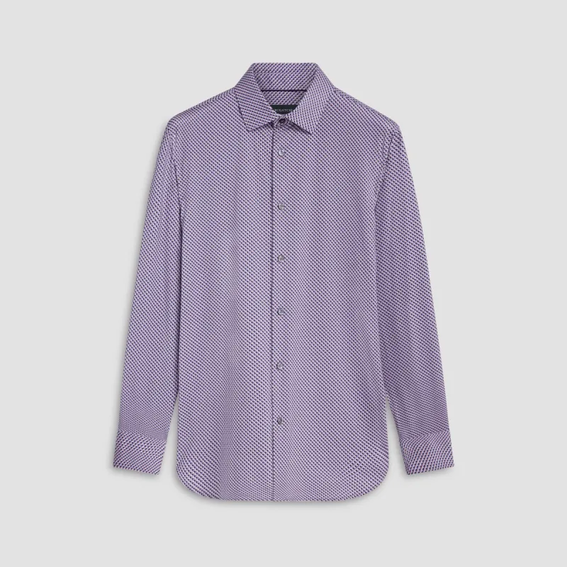 James Geometric OoohCotton Shirt sold by Bugatchi
