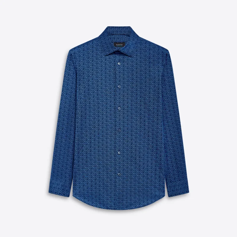 JAMES Floral Print OoohCotton Shirt sold by Bugatchi