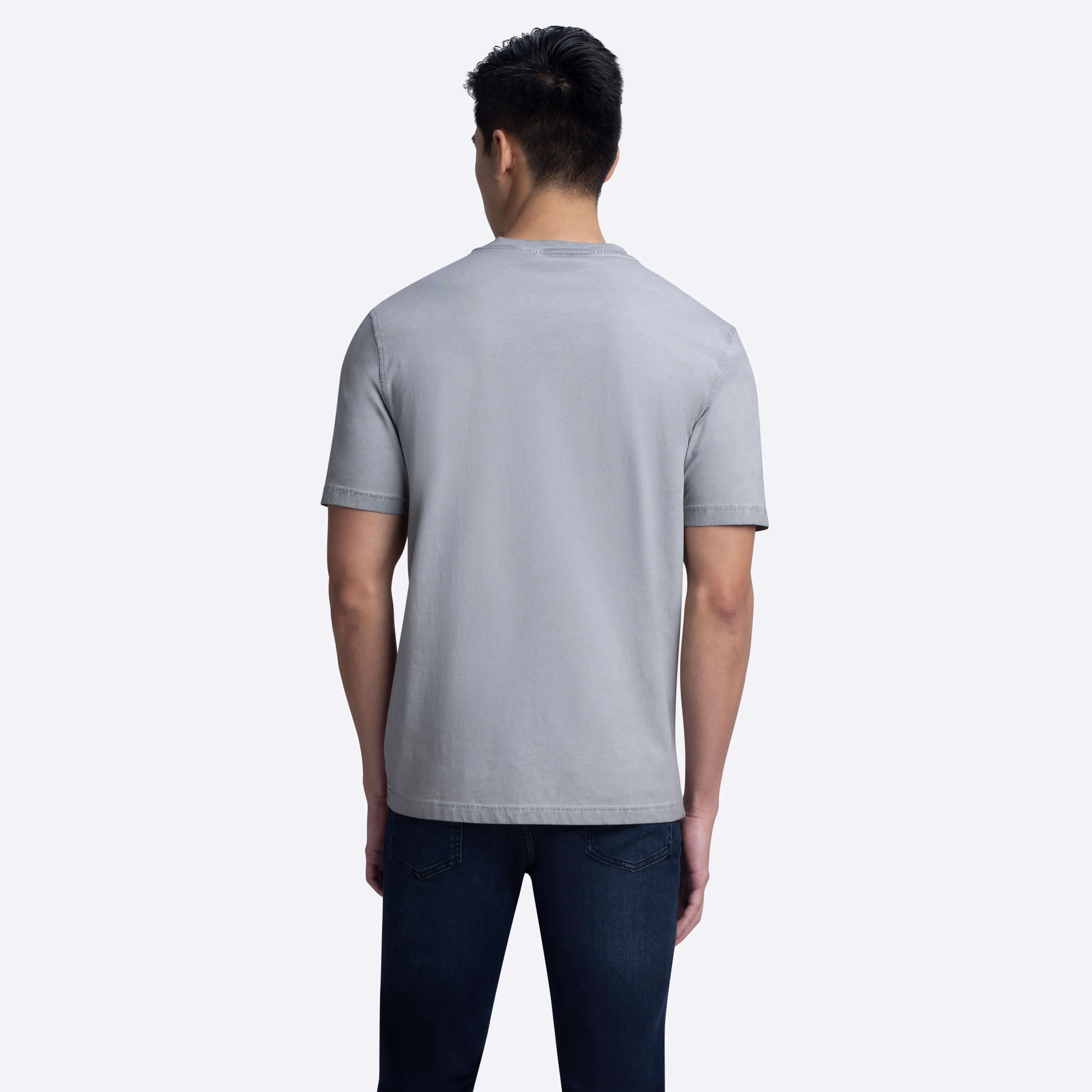 Short Sleeve Crew Neck T-Shirt sold by Bugatchi product image thumbnail 4