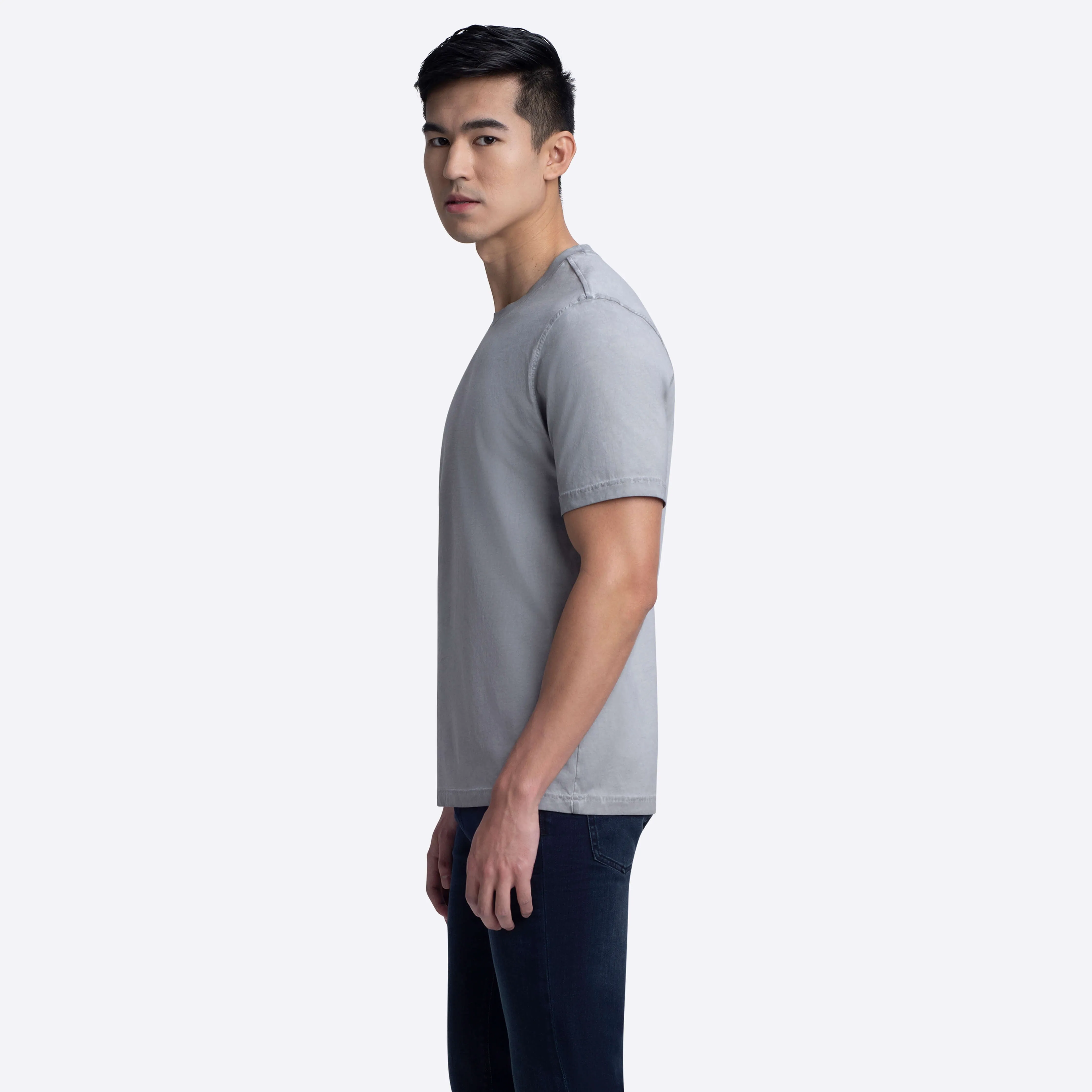 Short Sleeve Crew Neck T-Shirt sold by Bugatchi product image thumbnail 3