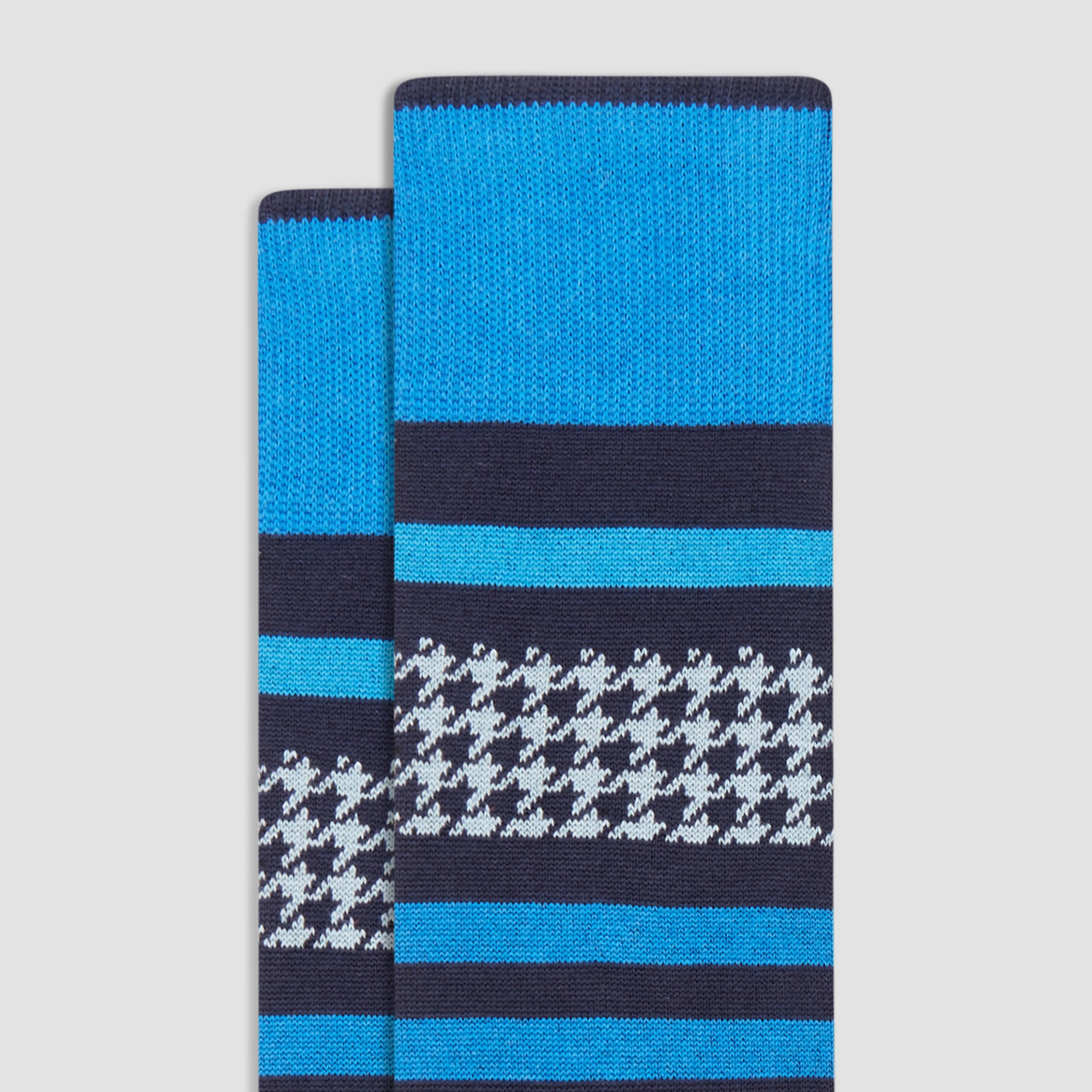 Hound's Tooth Mid-Calf Socks sold by Bugatchi product image thumbnail 2