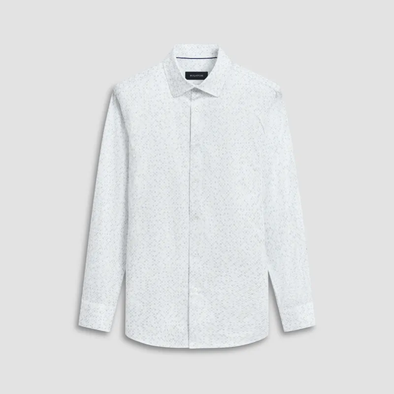 James Geometric OoohCotton Shirt sold by Bugatchi