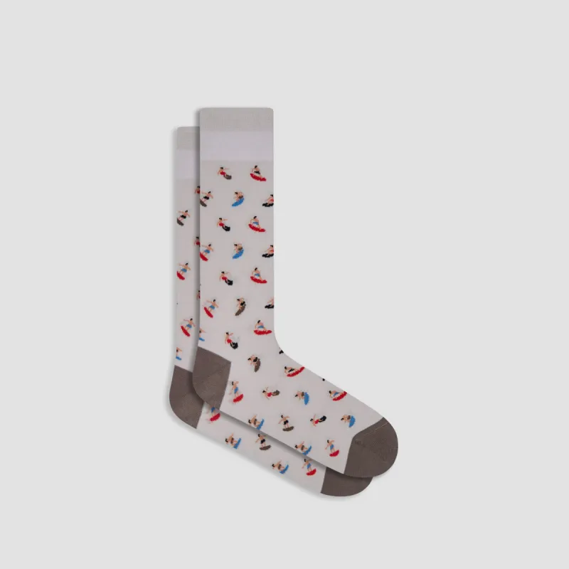 Surfers Mid-Calf Socks sold by Bugatchi