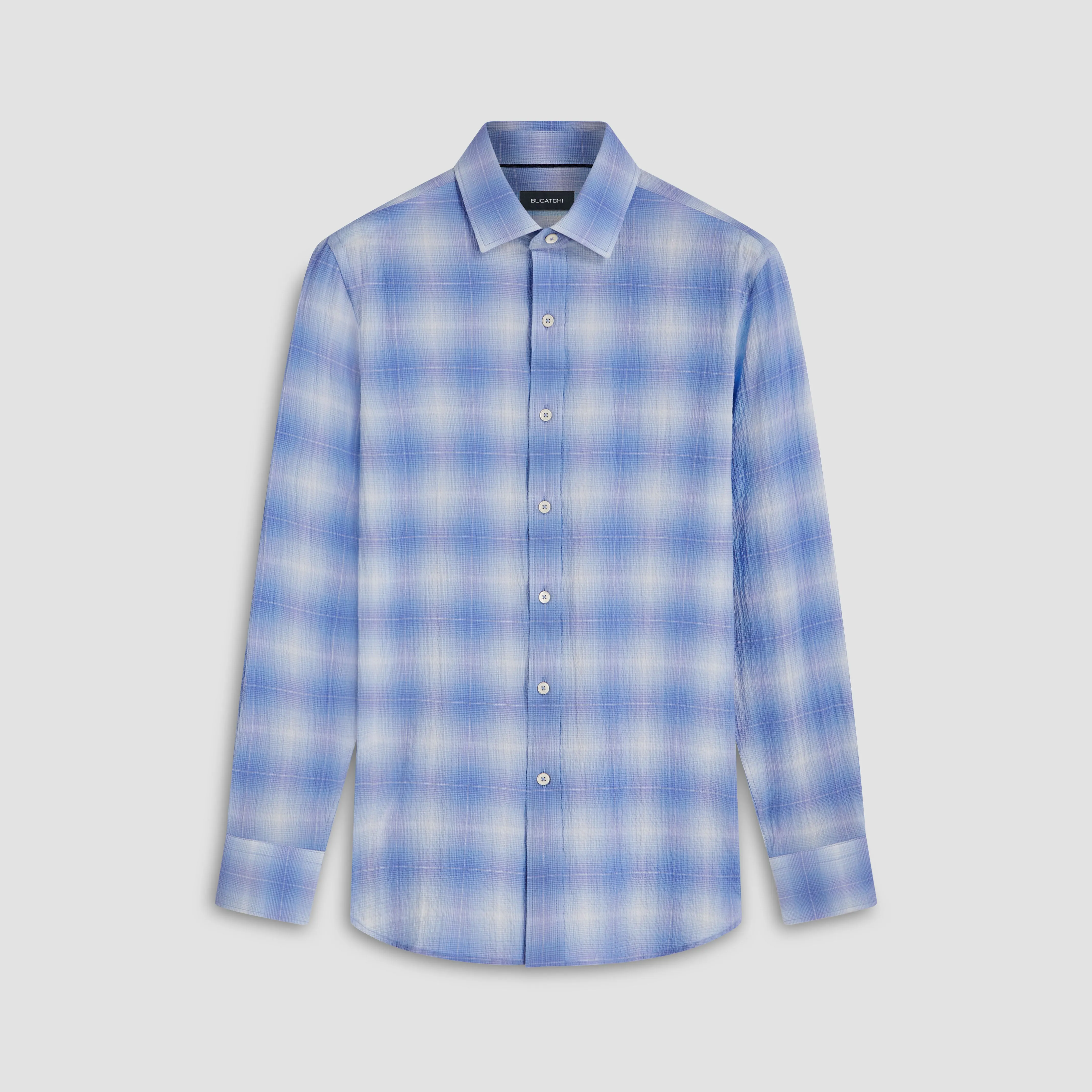 Julian Windowpane Check Shirt sold by Bugatchi