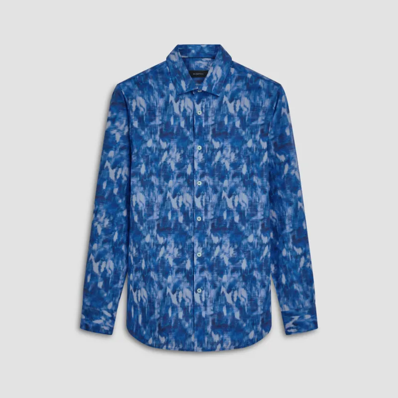 Julian Abstract Print Shirt sold by Bugatchi