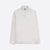 Quarter Zip Mock Neck Sweatshirt sold by Bugatchi