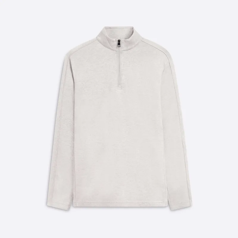 Quarter Zip Mock Neck Sweatshirt sold by Bugatchi