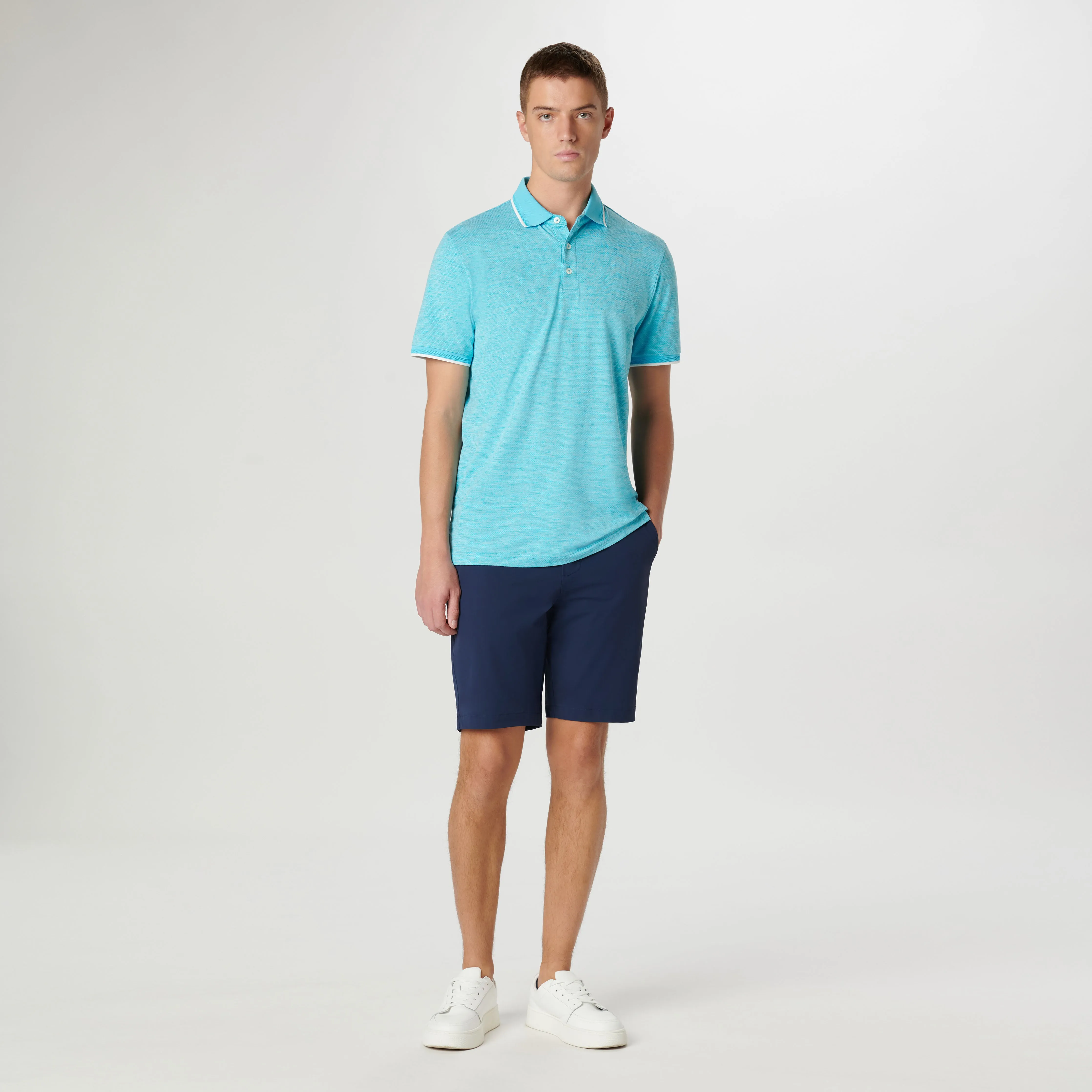 UV50 Performance Polo sold by Bugatchi product image thumbnail 5