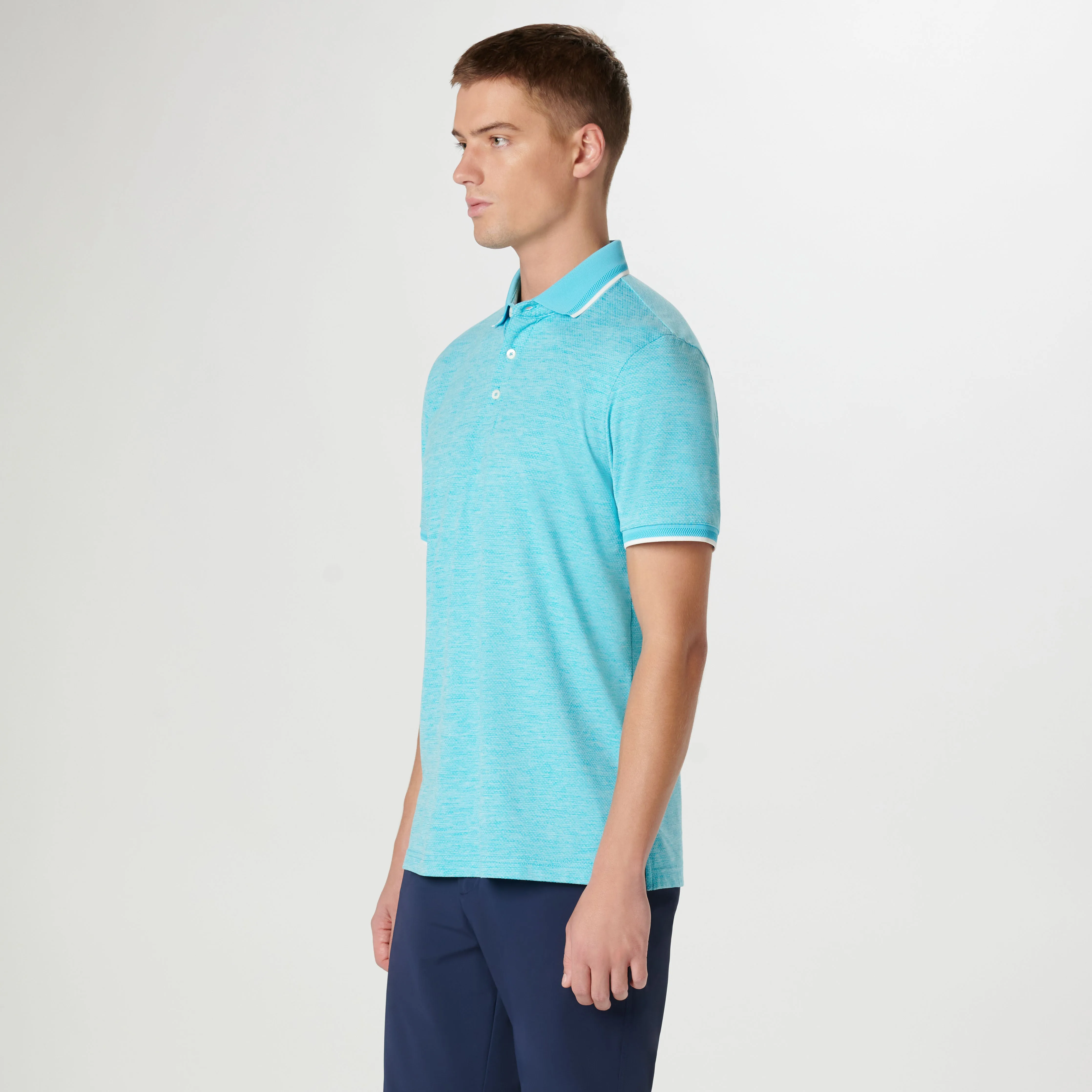 UV50 Performance Polo sold by Bugatchi product image thumbnail 3